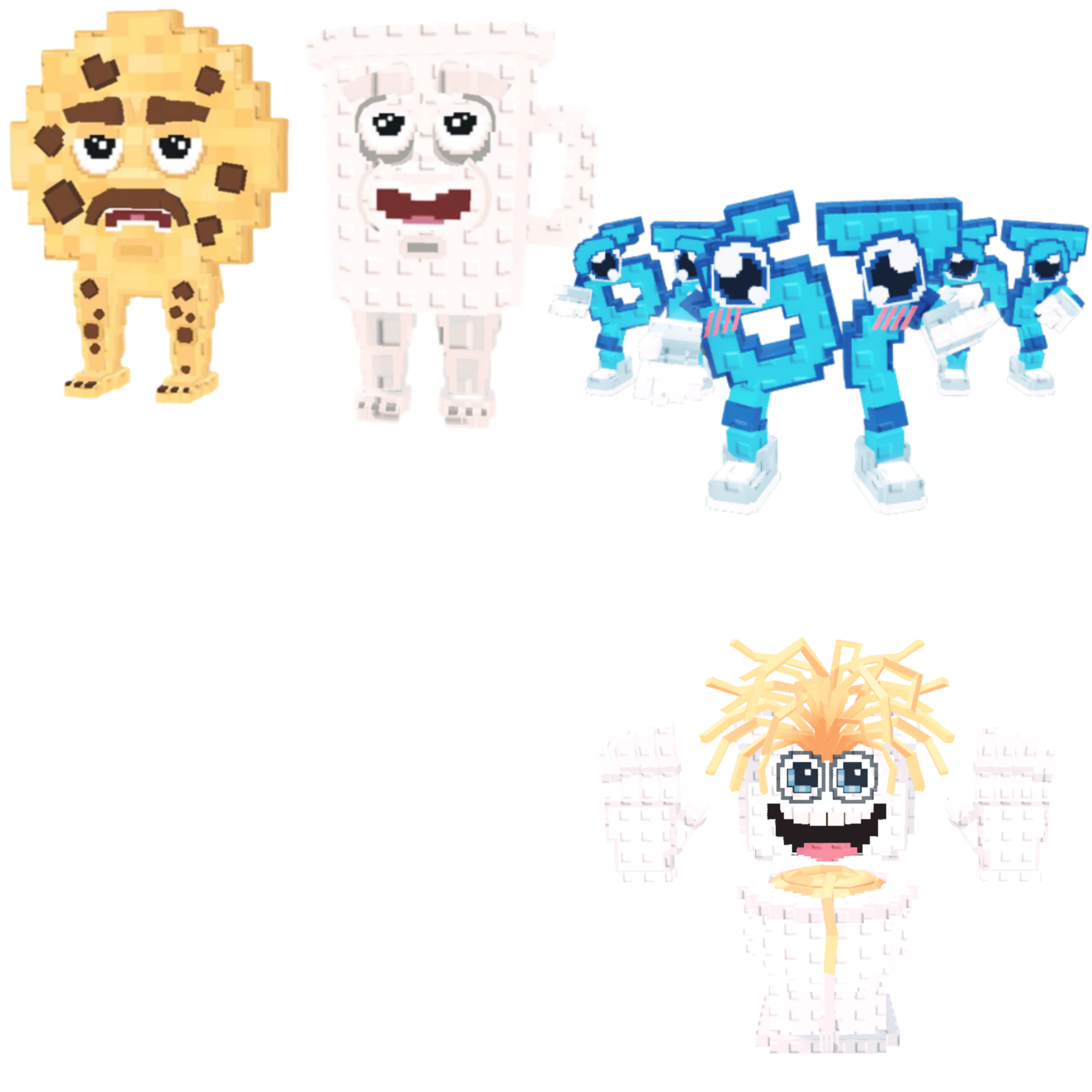 [BUNDLE] - 🧂 1x Cooki and Milki 🧂 1x Los 67 (Six Seven) 🧂 1x Spaghetti Tualeti