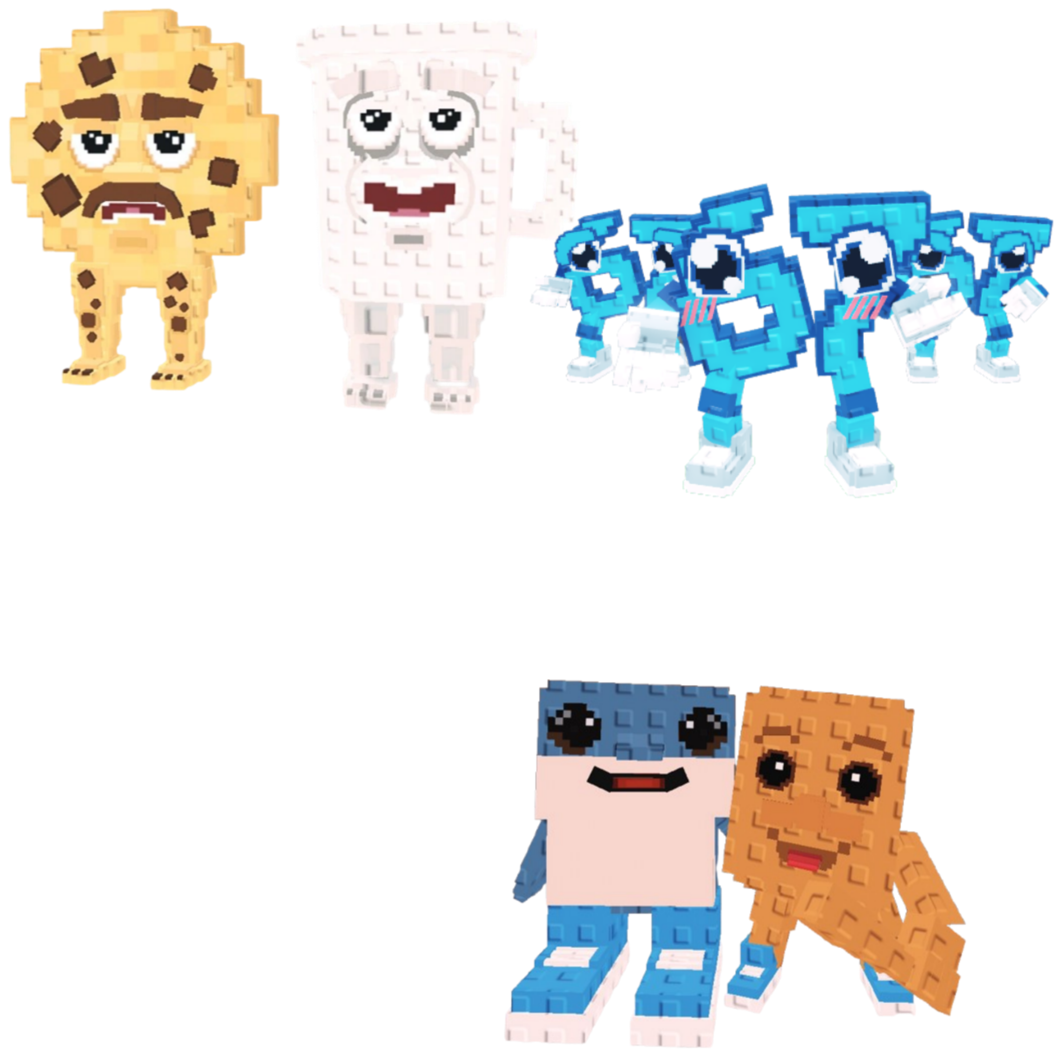 [BUNDLE] - 🍱 1x Cooki and Milki 🍱 1x Los 67 (Six Seven) 🍱 1x Los Bros