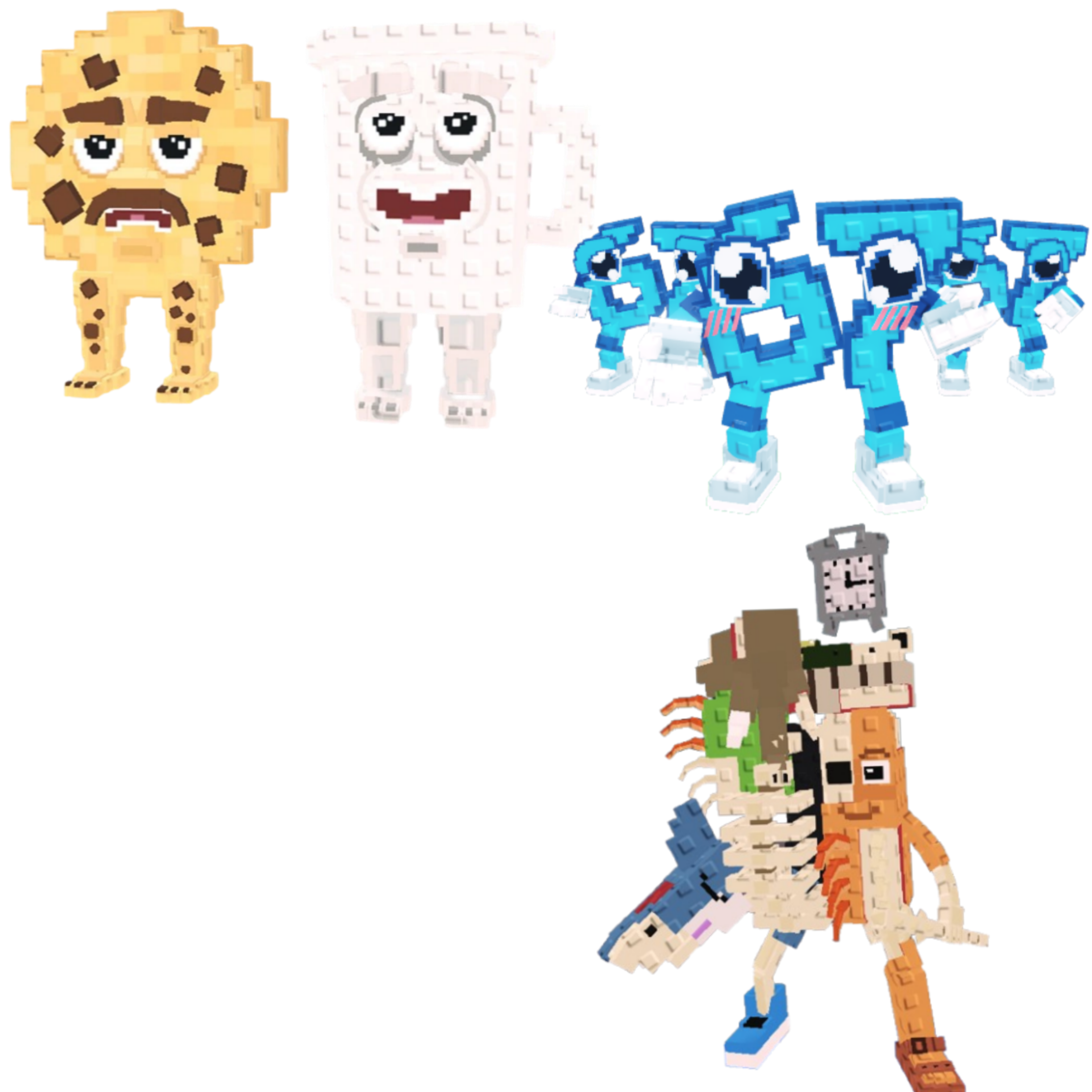 [BUNDLE] - 🍘 1x Cooki and Milki 🍘 1x Los 67 (Six Seven) 🍘 1x La Extinct Grande