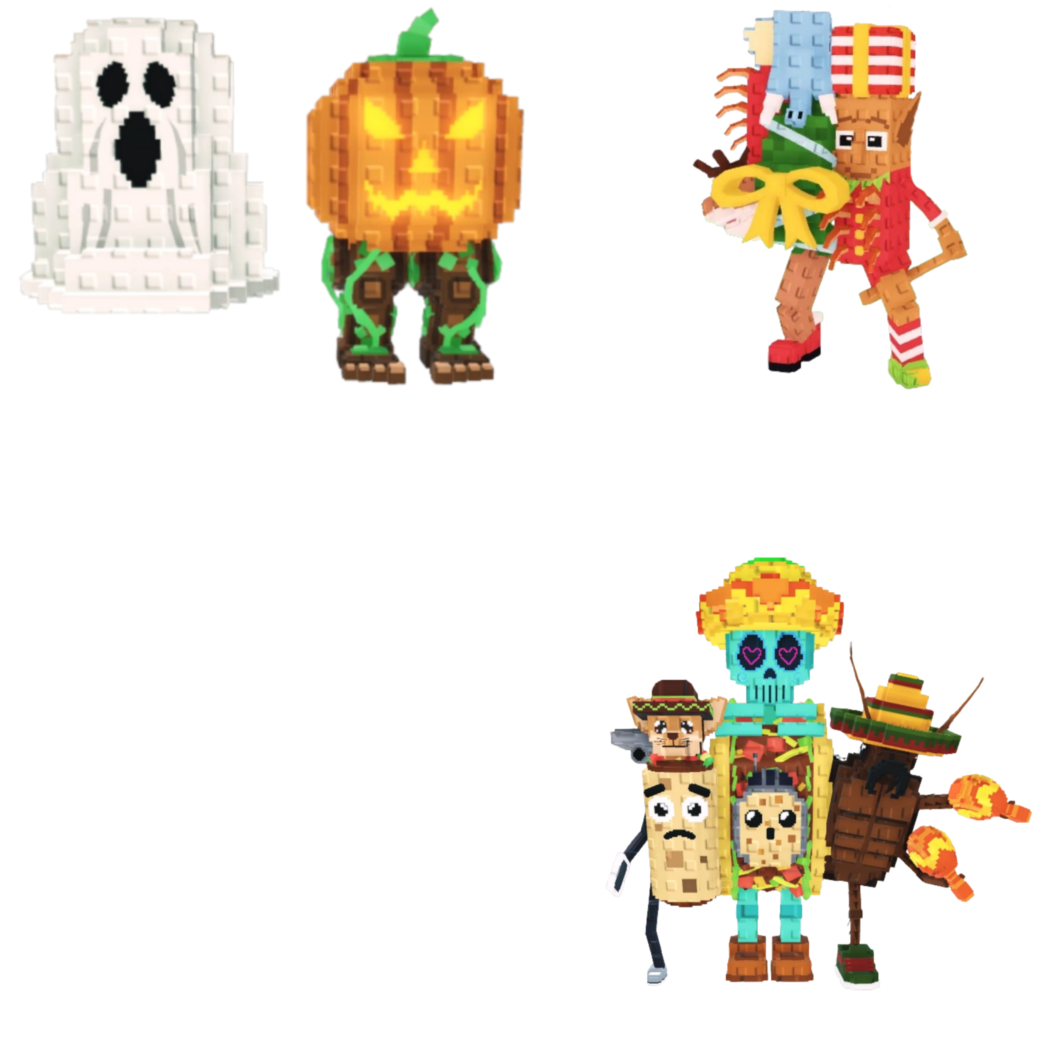[BUNDLE] - 🐵 1x Spooky and Pumpky 🐵 1x La Taco Combinasion 🐵 1x La Jolly Grande