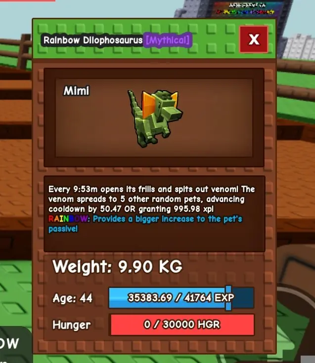✧･ﾟ:*✧ Roblox Grow a Garden - Rainbow Dilophosaurus ✧･ﾟ:*✧ No Pressure, Just Value ✧･ﾟ:*✧