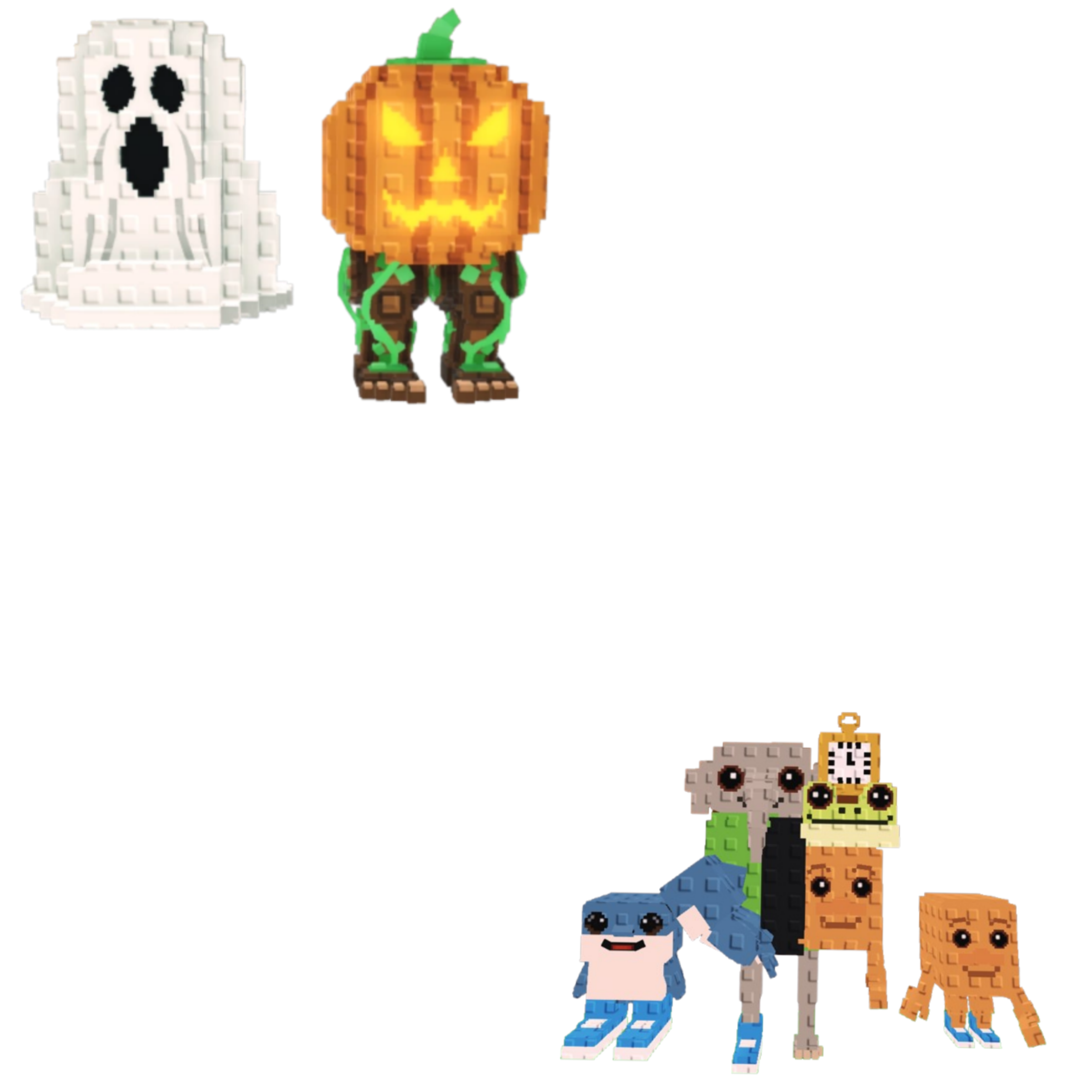 [BUNDLE] - 🐩 1x Spooky and Pumpky 🐩 1x Los Combinasionas