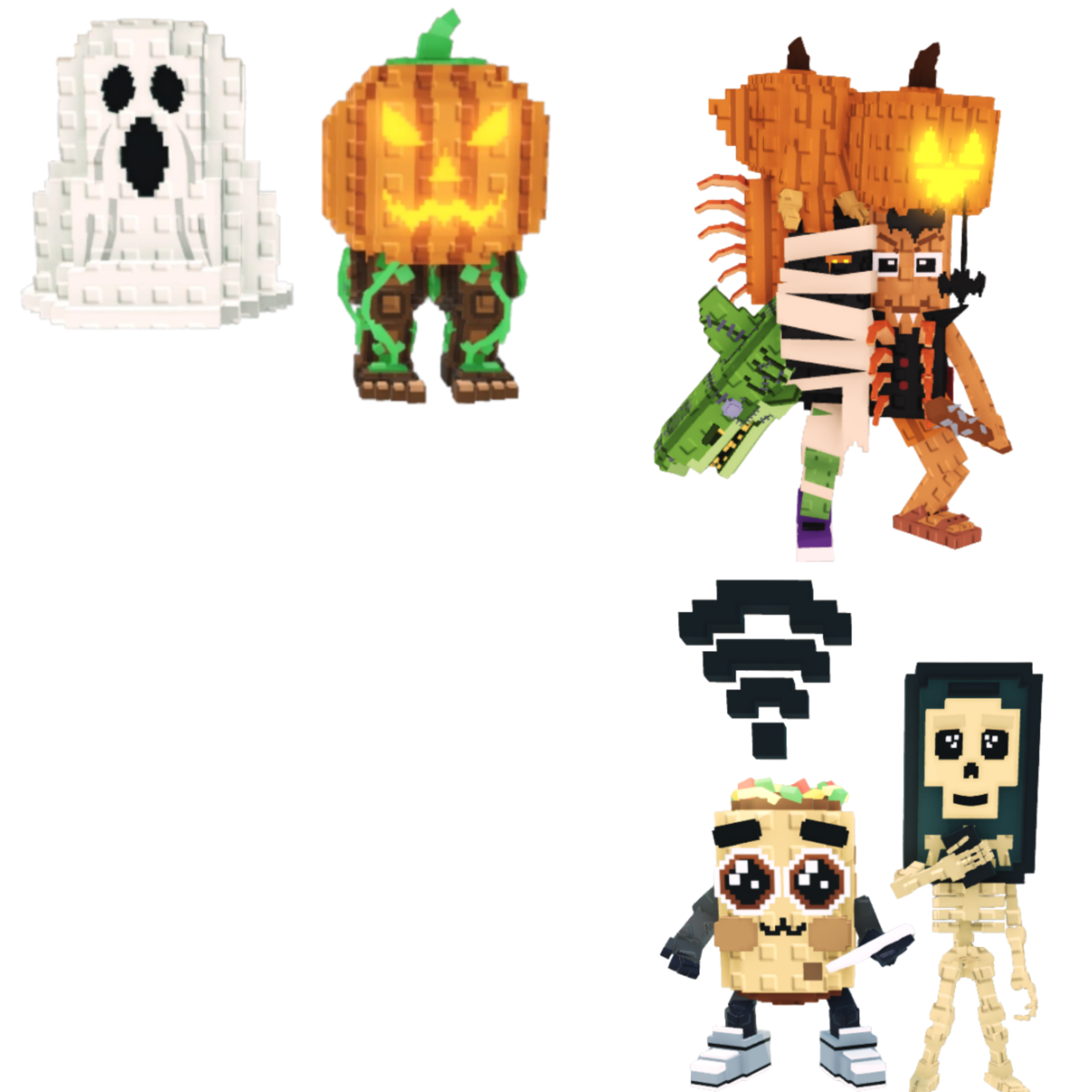 [BUNDLE] - 🦊 1x Spooky and Pumpky 🦊1x La Spooky Grande 🦊 1x Los Mobilis