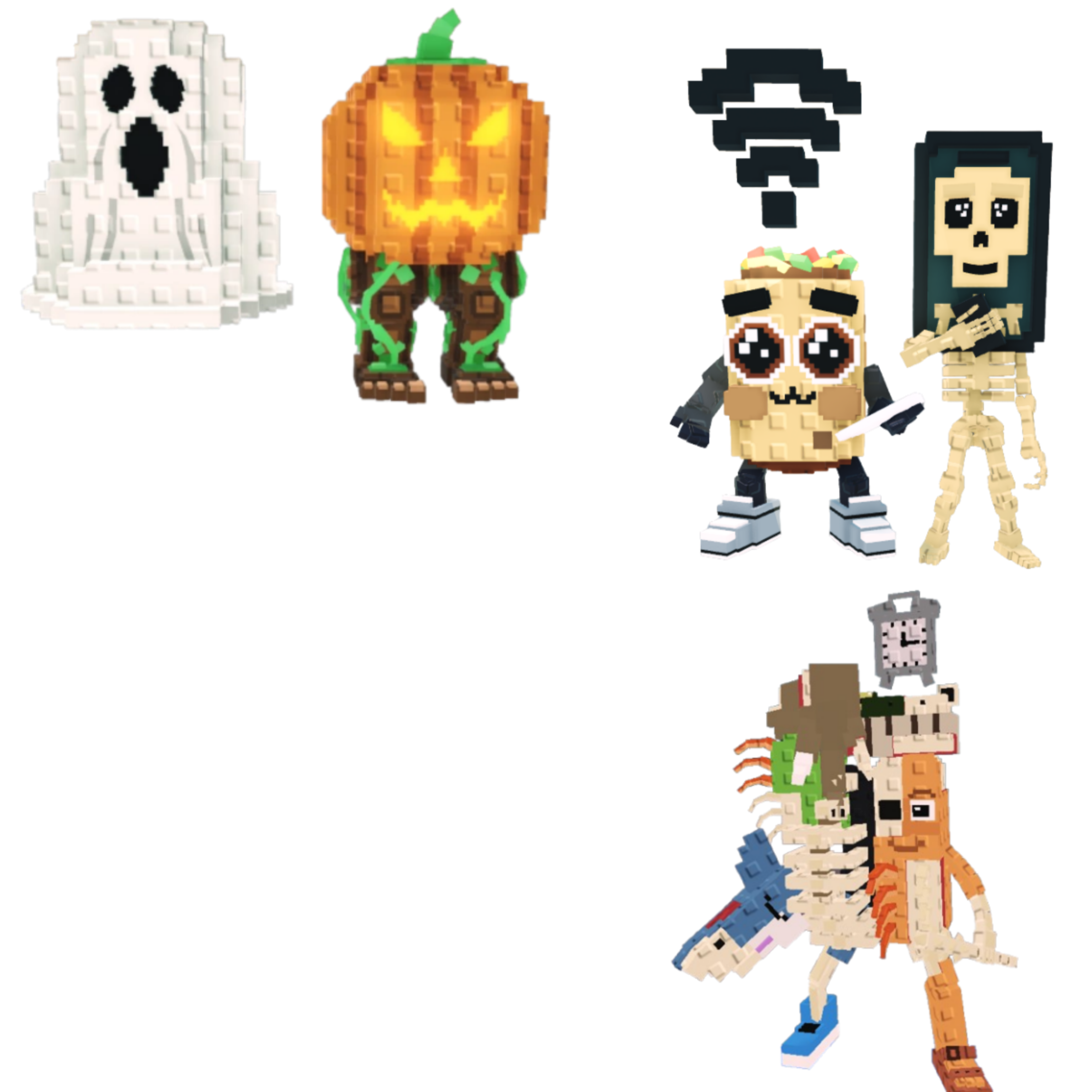 [BUNDLE] - 🦁 1x Spooky and Pumpky 🦁 1x La Extinct Grande 🦁 1x Los Mobilis