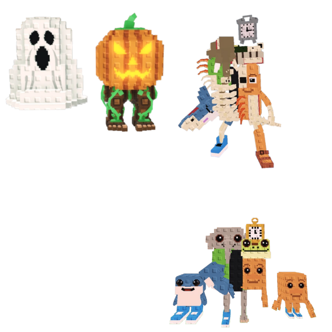 [BUNDLE] - 🐴 1x Spooky and Pumpky 🐴 1x La Extinct Grande 🐴 1x Los Combinasionas