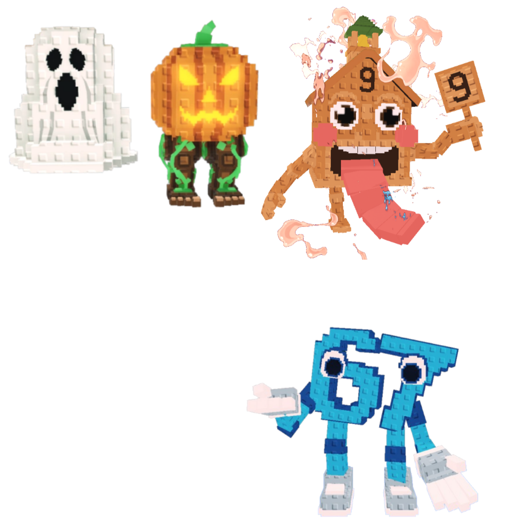 [BUNDLE] - 🐮 1x Spooky and Pumpky 🐮 1x Esok Sekolah 🐮 1x 67 (Six Seven)