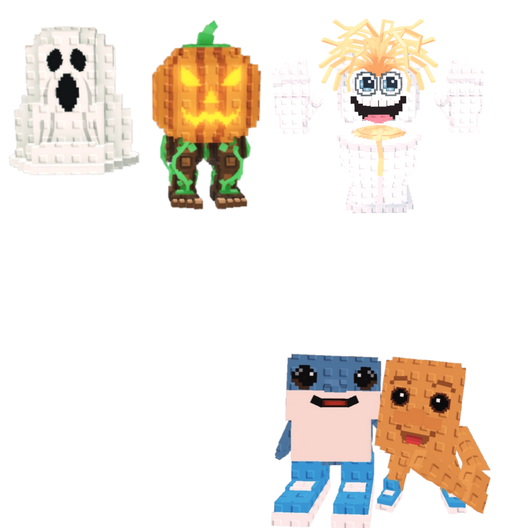 [BUNDLE] - 🐖 1x Spooky and Pumpky 🐖 1x Los Bros 🐖 1x Spaghetti Tualetti