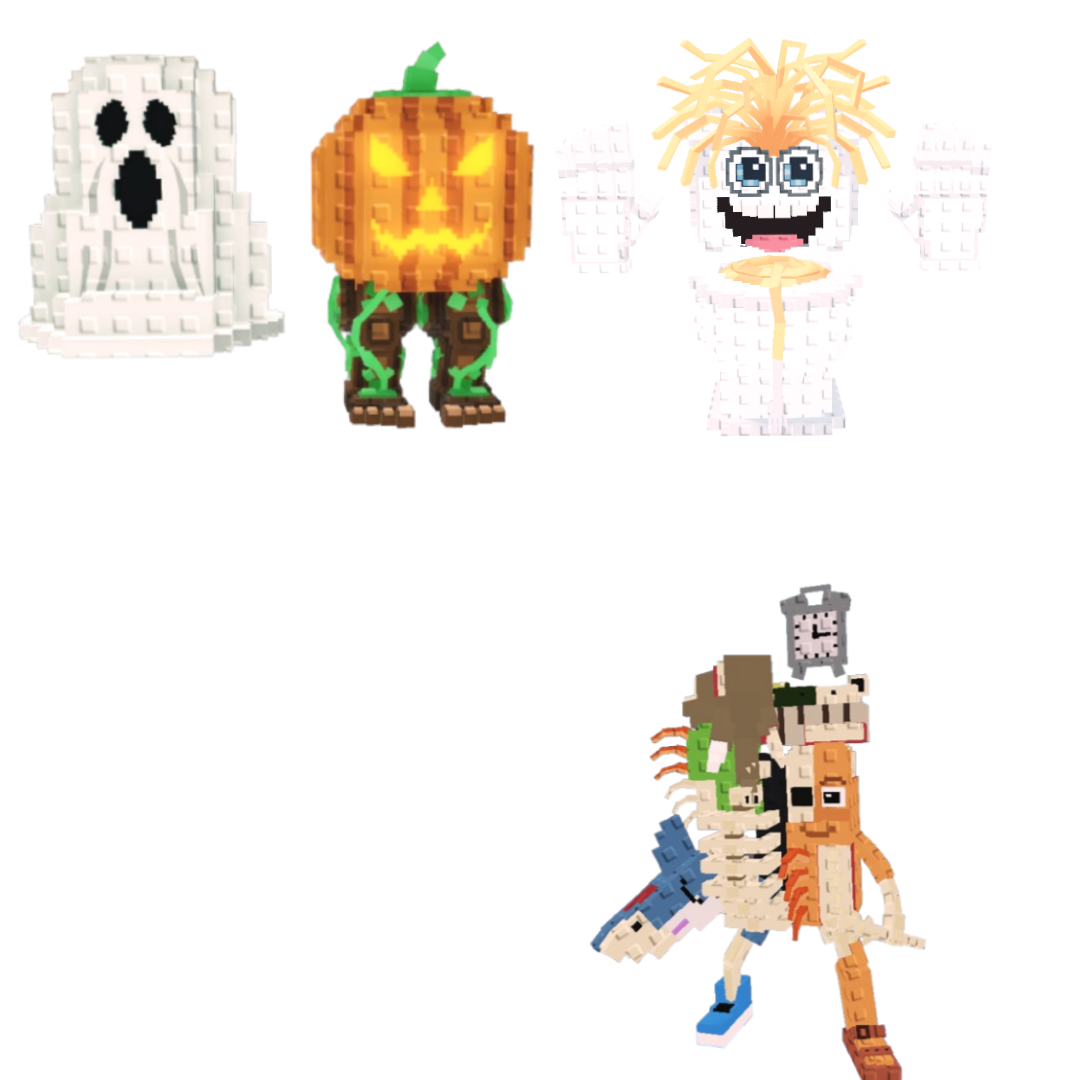 [BUNDLE] - 🐏 1x Spooky and Pumpky 🐏 1x La Extinct Grande 🐏 1x Spaghetti Tualetti
