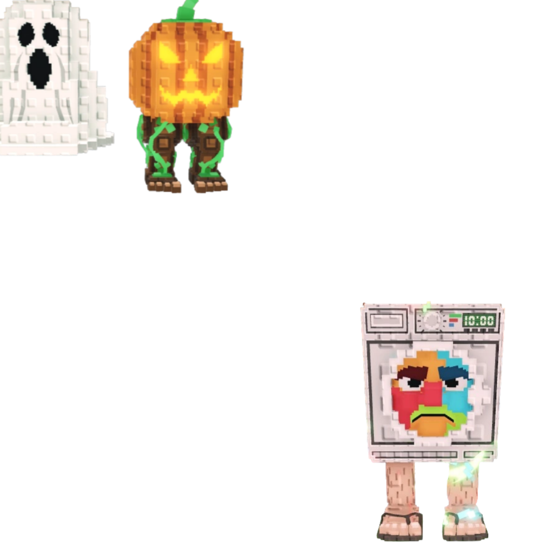 [BUNDLE] - 🦙 1x Spooky and Pumpky 🦙 1x Lavadorito Spinito