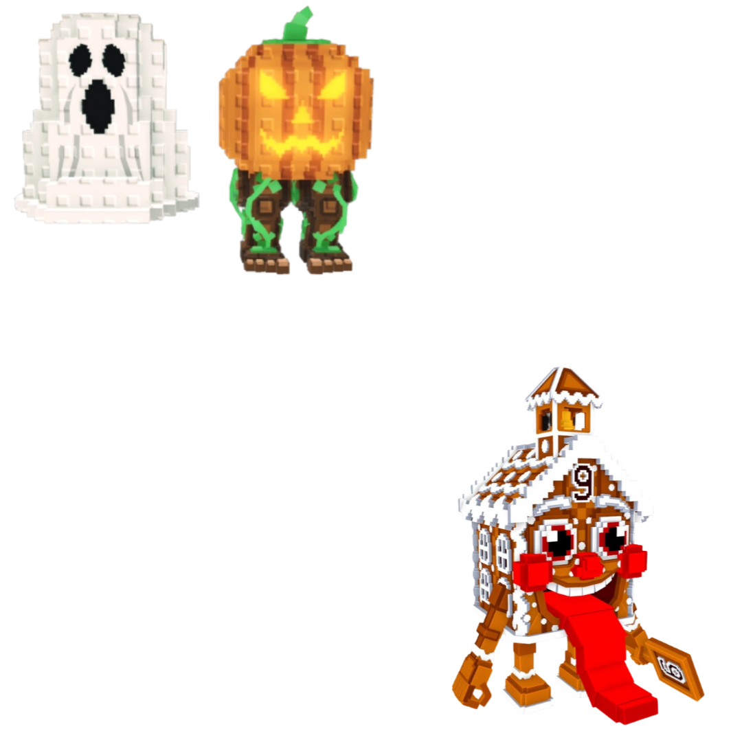 [BUNDLE] - 🦒 1x Spooky and Pumpky 🦒 1x La Ginger Sekolah