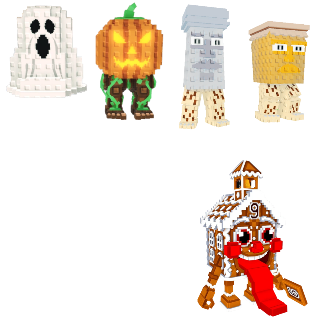[BUNDLE] - 🍩 1x Spooky And Pumpky 🍩 1x Garama And Madundung 🍩 1x La Ginger Sekolah
