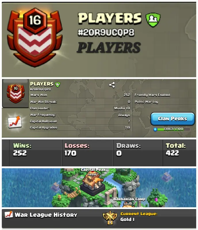 ✧･ﾟ:*✧ Clash of Clans Clan Level 16 ✧･ﾟ:*✧ Deal Secured ✧･ﾟ:*✧