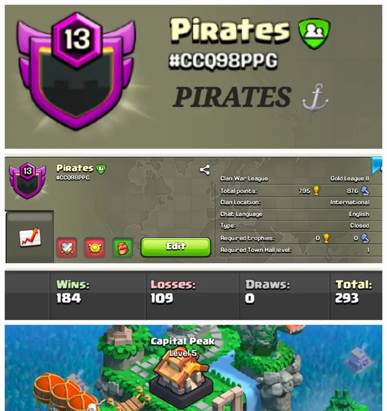 ✧･ﾟ:*✧ Clash of Clans Clan Level 13 ✧･ﾟ:*✧ Click Like You Mean It ✧･ﾟ:*✧