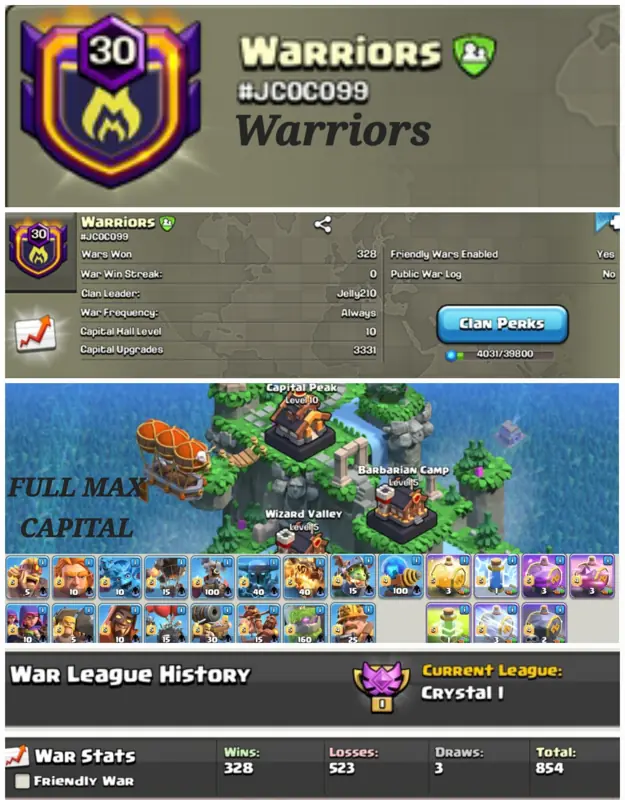 ✧･ﾟ:*✧ Clash of Clans Clan Level 10 ✧･ﾟ:*✧ Click Now. Think Never. ✧･ﾟ:*✧