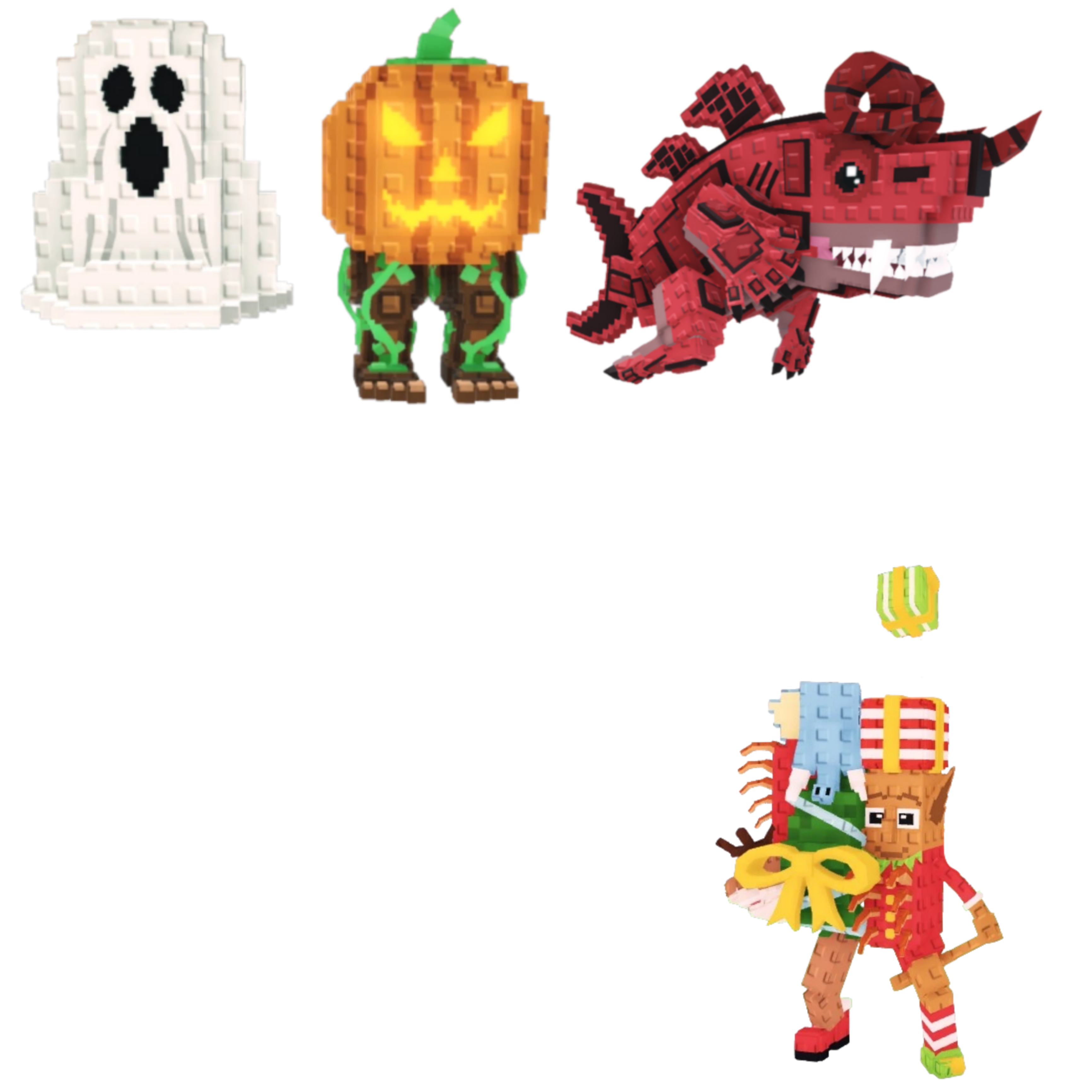 [BUNDLE] - ☕ 1x Spooky And Pumpky ☕ 1x Eviledon ☕ 1x La Jolly Grande