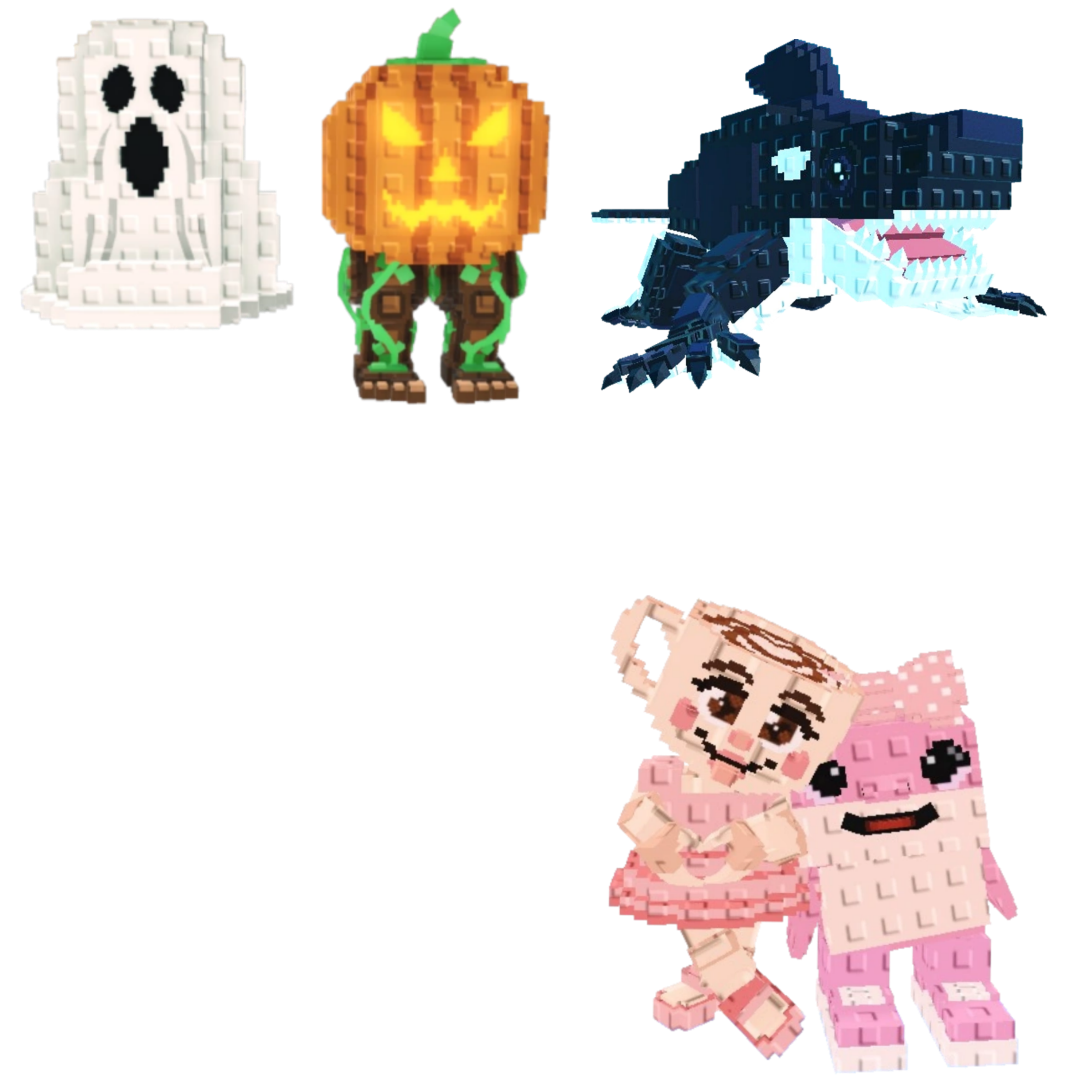 [BUNDLE] - 🍷 1x Spooky And Pumpky 🍷 1x Orcaledon 🍷 1x Las Sis