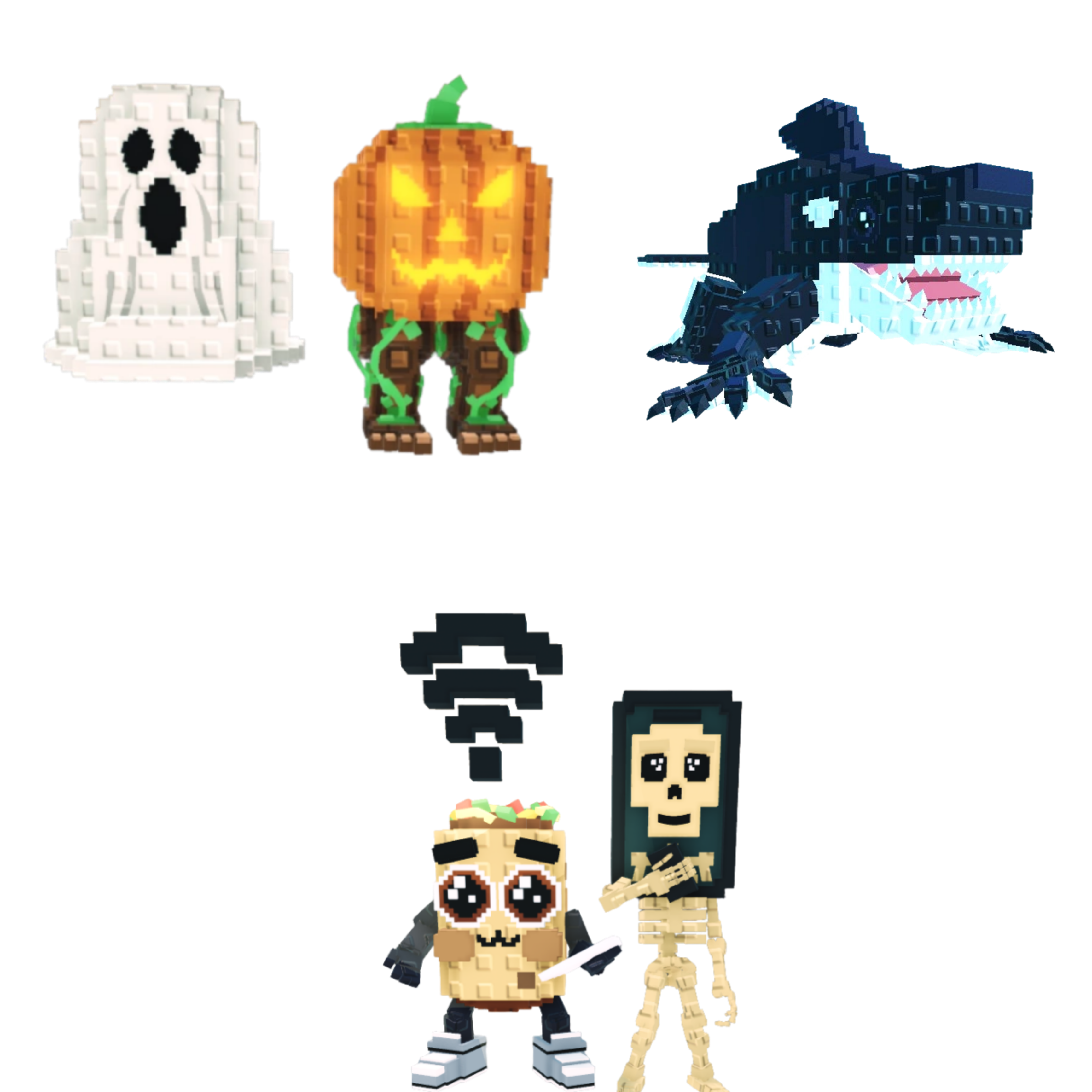 [BUNDLE] - 🦕 1x Spooky and Pumpky 🦕 1x Orcaledon 🦕 1x Los Mobilis