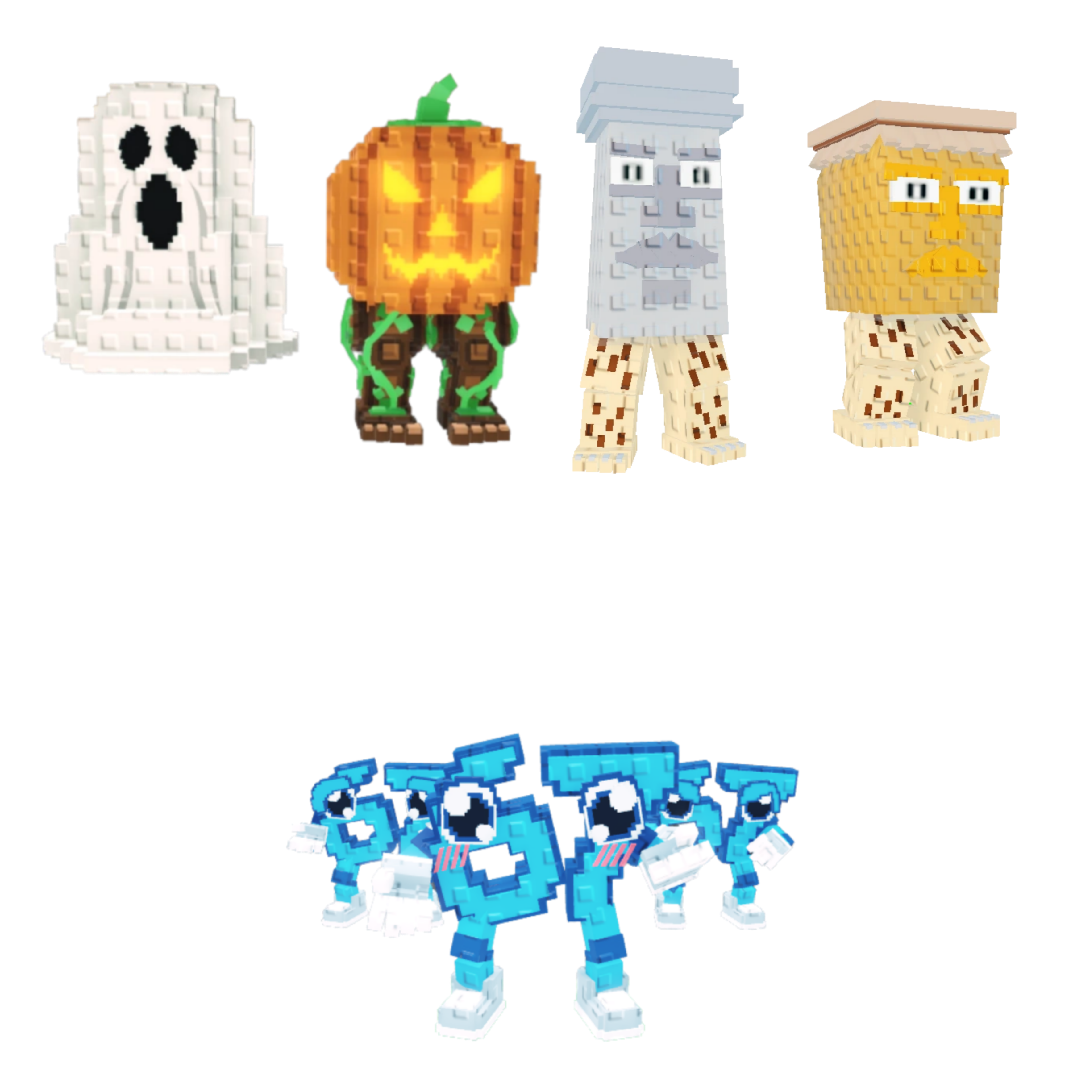 [BUNDLE] - 🐬 1x Spooky and Pumpky 🐬 1x Garama and Madundung 🐬 1x Los 67 (Six Seven)