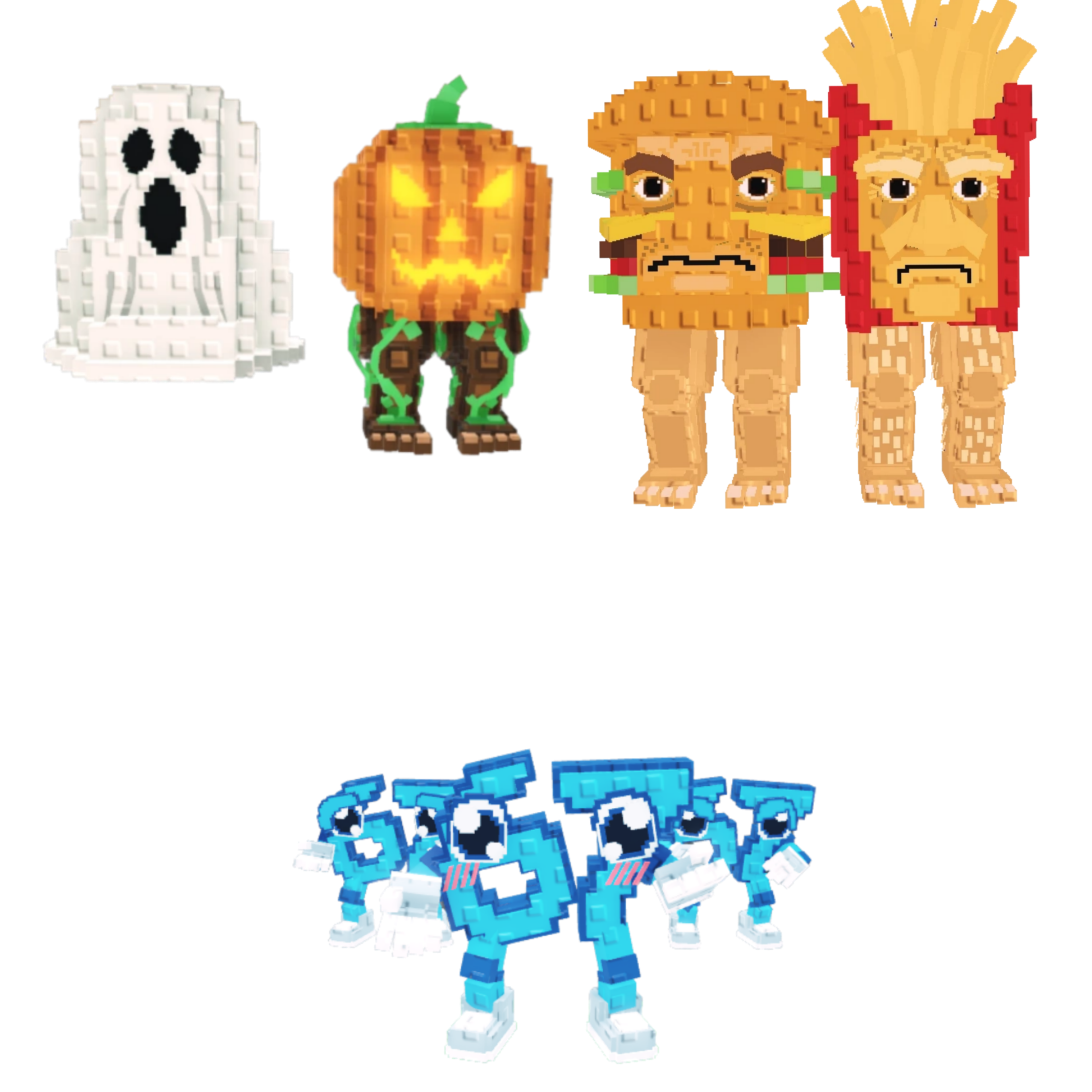 [BUNDLE] - 🐟 1x Spooky and Pumpky 🐟 1x Burguro And Fryuro 🐟 1x Los 67 (Six Seven)