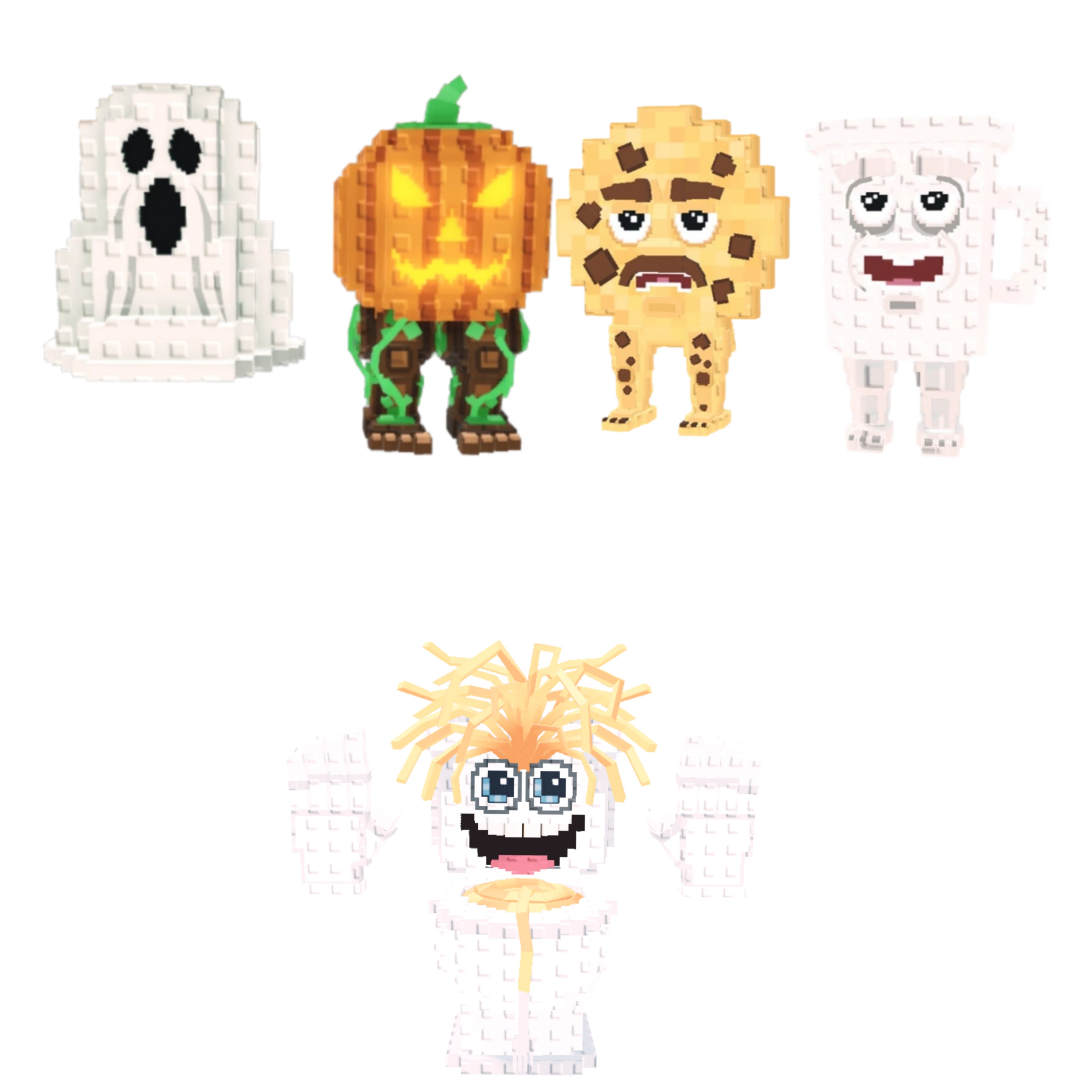 [BUNDLE] - 🕷️ 1x Spooky and Pumpky 🕷️ 1x Cooki and Milki 🕷️ 1x Spaghetti Tualetti