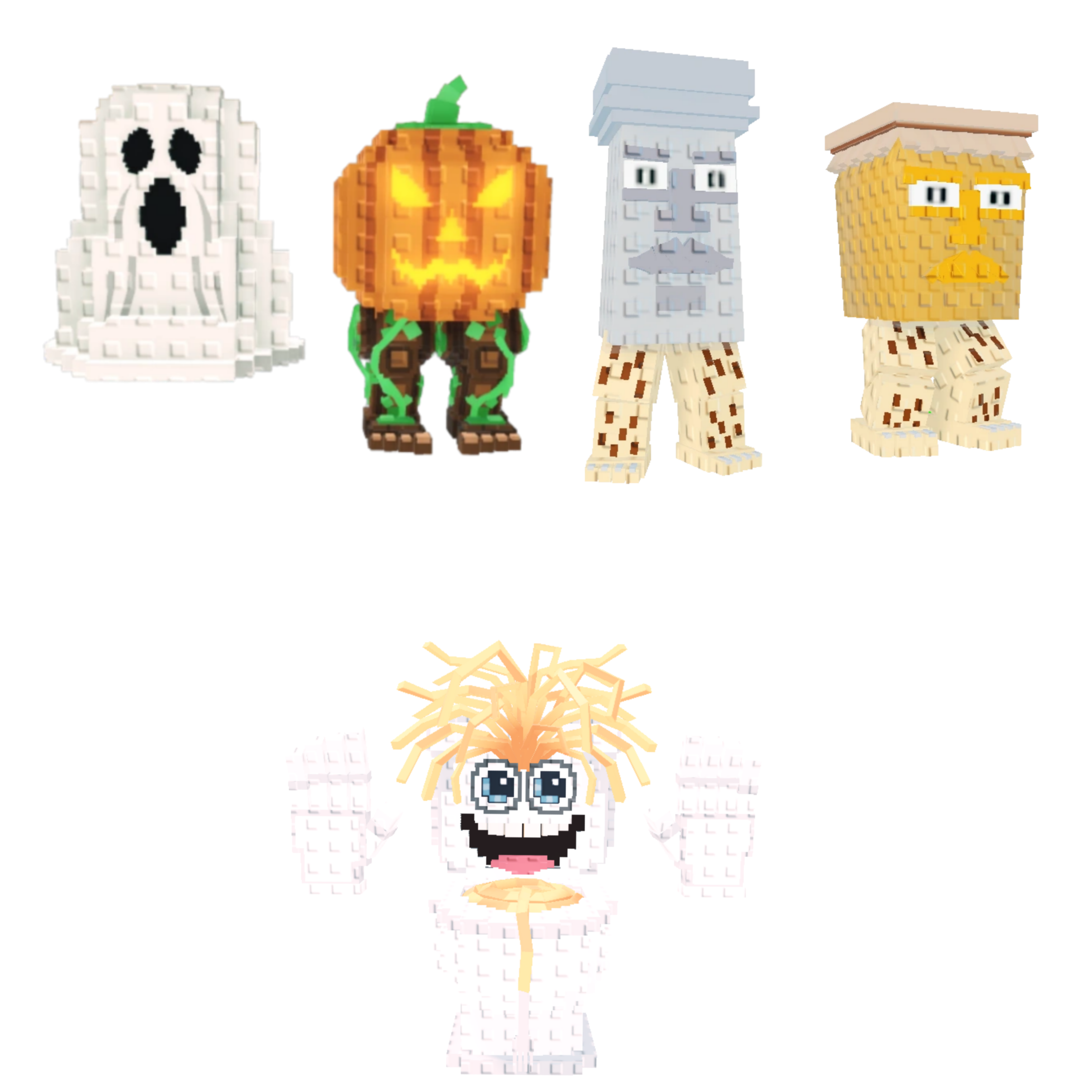 [BUNDLE] - 🕸️ 1x Spooky and Pumpky 🕸️ 1x Garama and Madundung 🕸️ 1x Spaghetti Tualetti