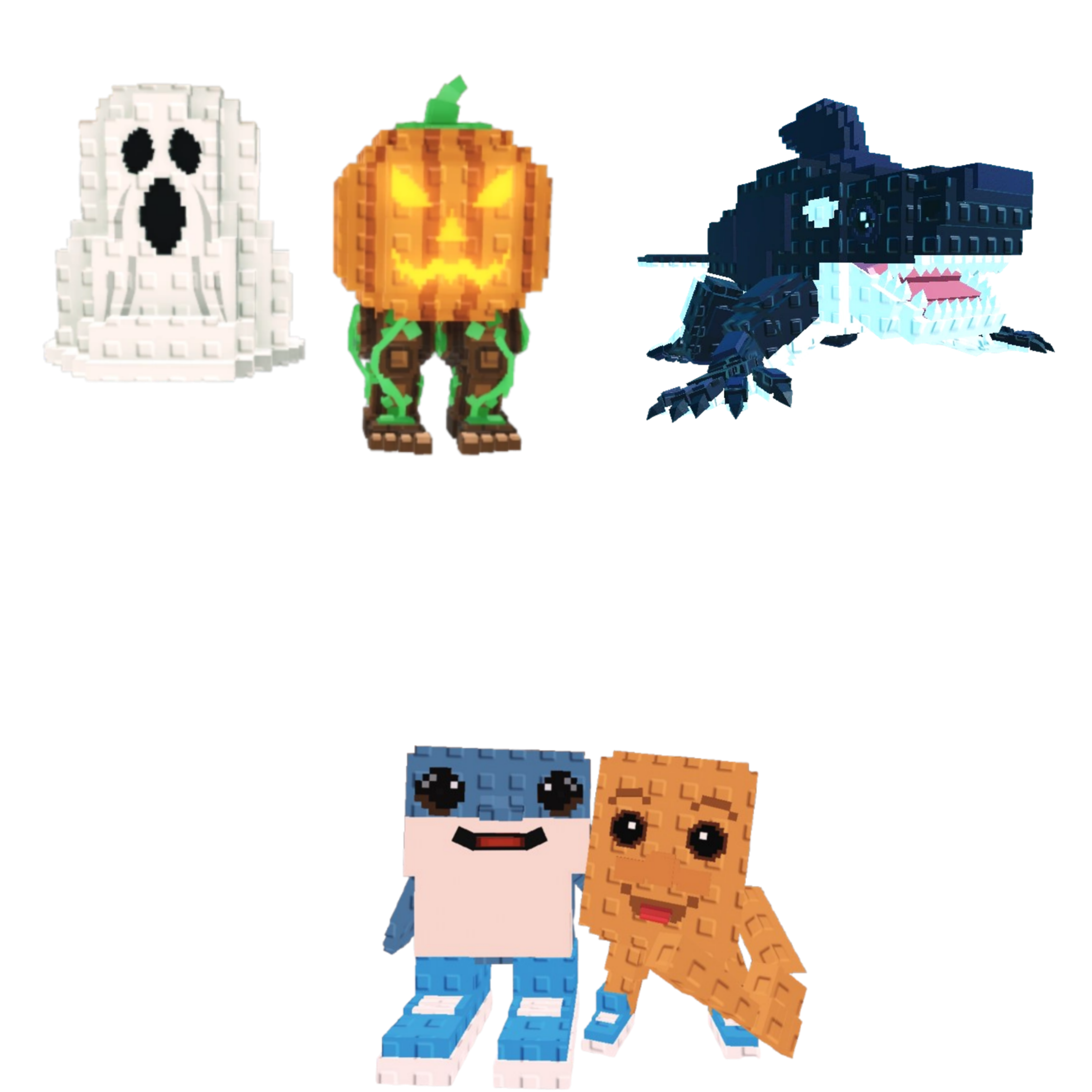 [BUNDLE] - 🦟 1x Spooky and Pumpky 🦟 1x Orcaledon 🦟 1x Los Bros