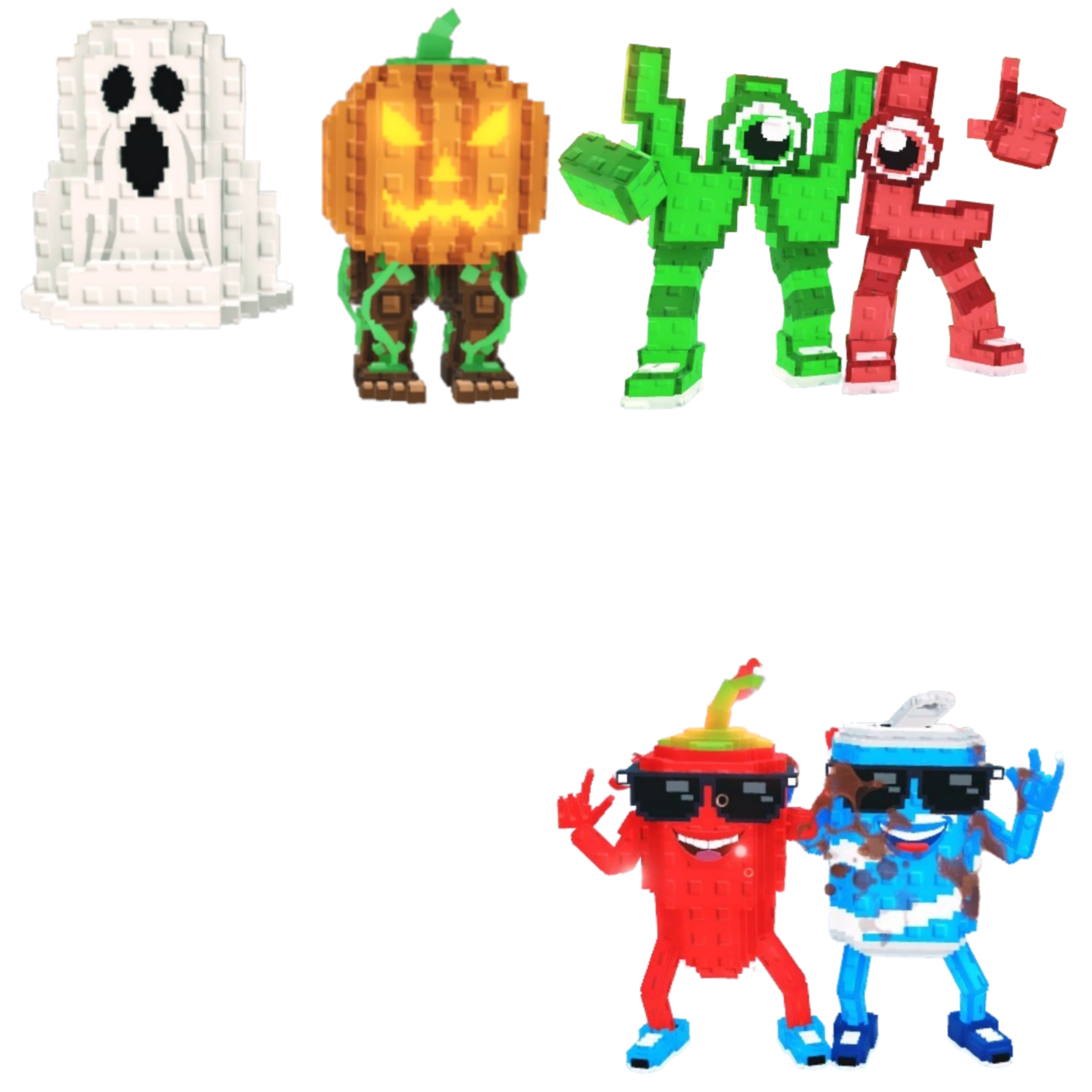 [BUNDLE] - 🥢 1x Spooky And Pumpky 🥢 1x W or L (WorL) 🥢 1x Swaggy Bros