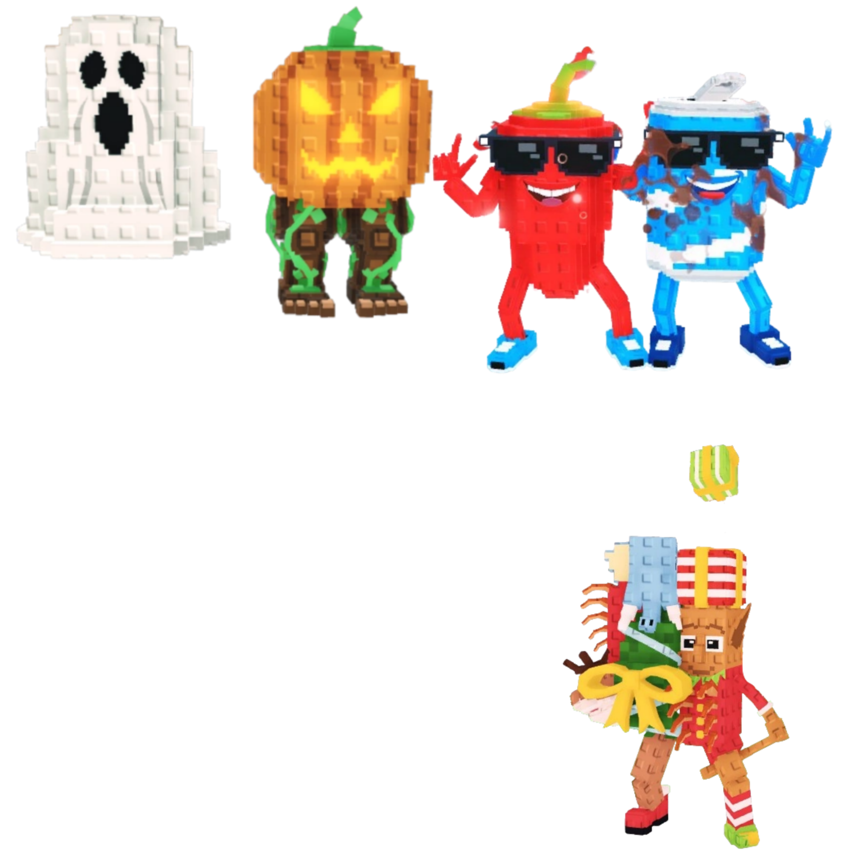 [BUNDLE] - 🍽️ 1x Spooky And Pumpky 🍽️ 1x Swaggy Bros 🍽️ 1x La Jolly Grande
