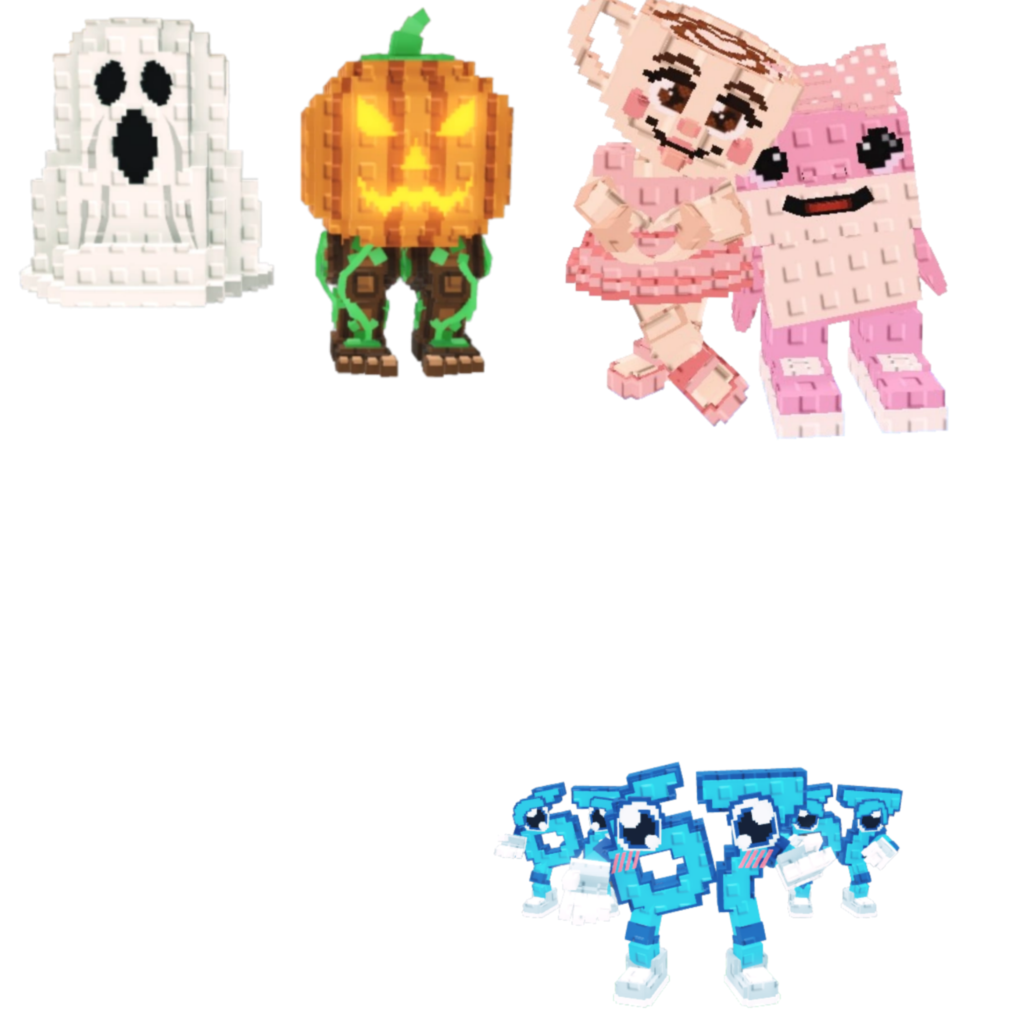[BUNDLE] - 🔪 1x Spooky And Pumpky 🔪 1x Los 67 (Six Seven) 🔪 1x Las Sis