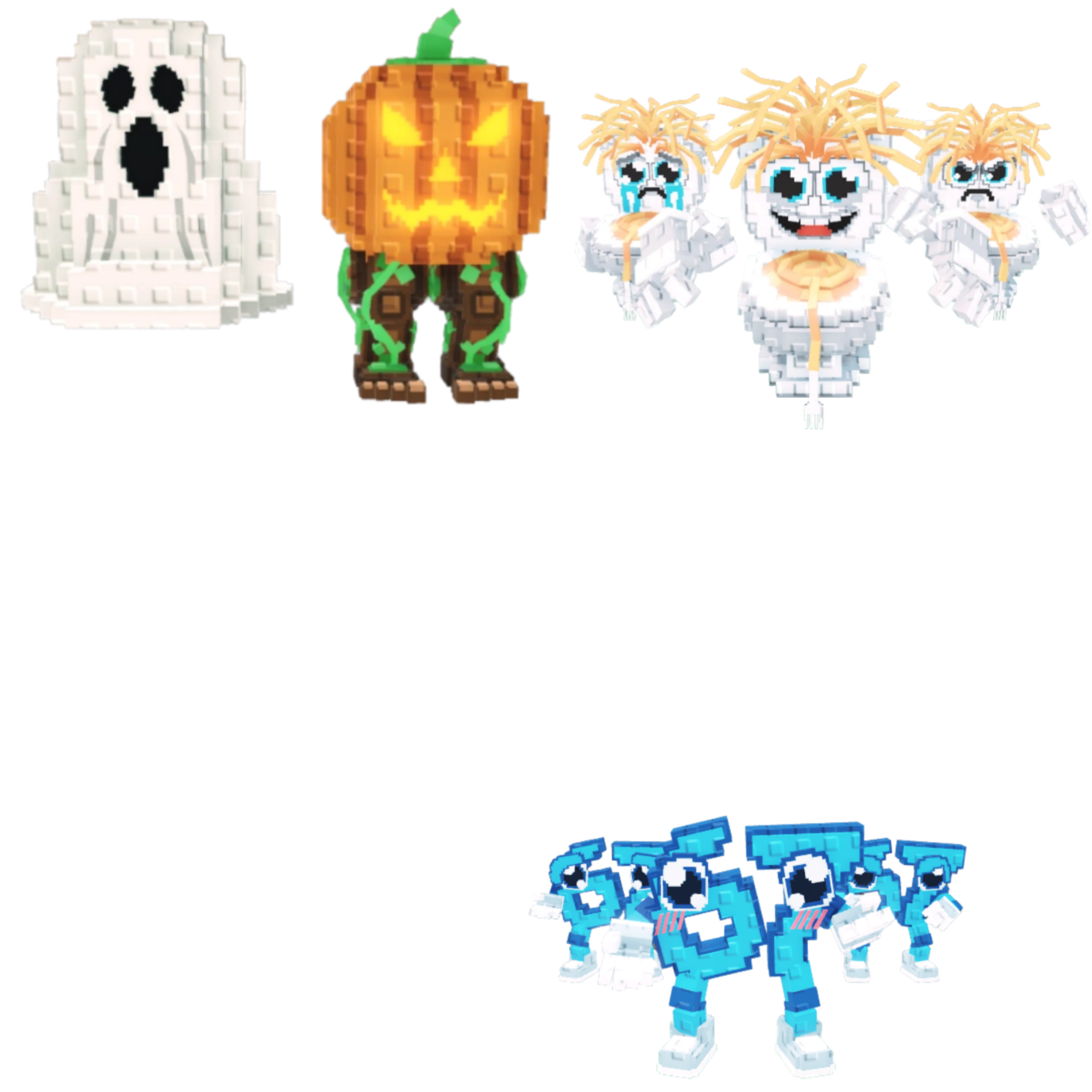 [BUNDLE] - 🫙 1x Spooky And Pumpky 🫙 1x Los 67 (Six Seven) 🫙 1x Los Spaghettis