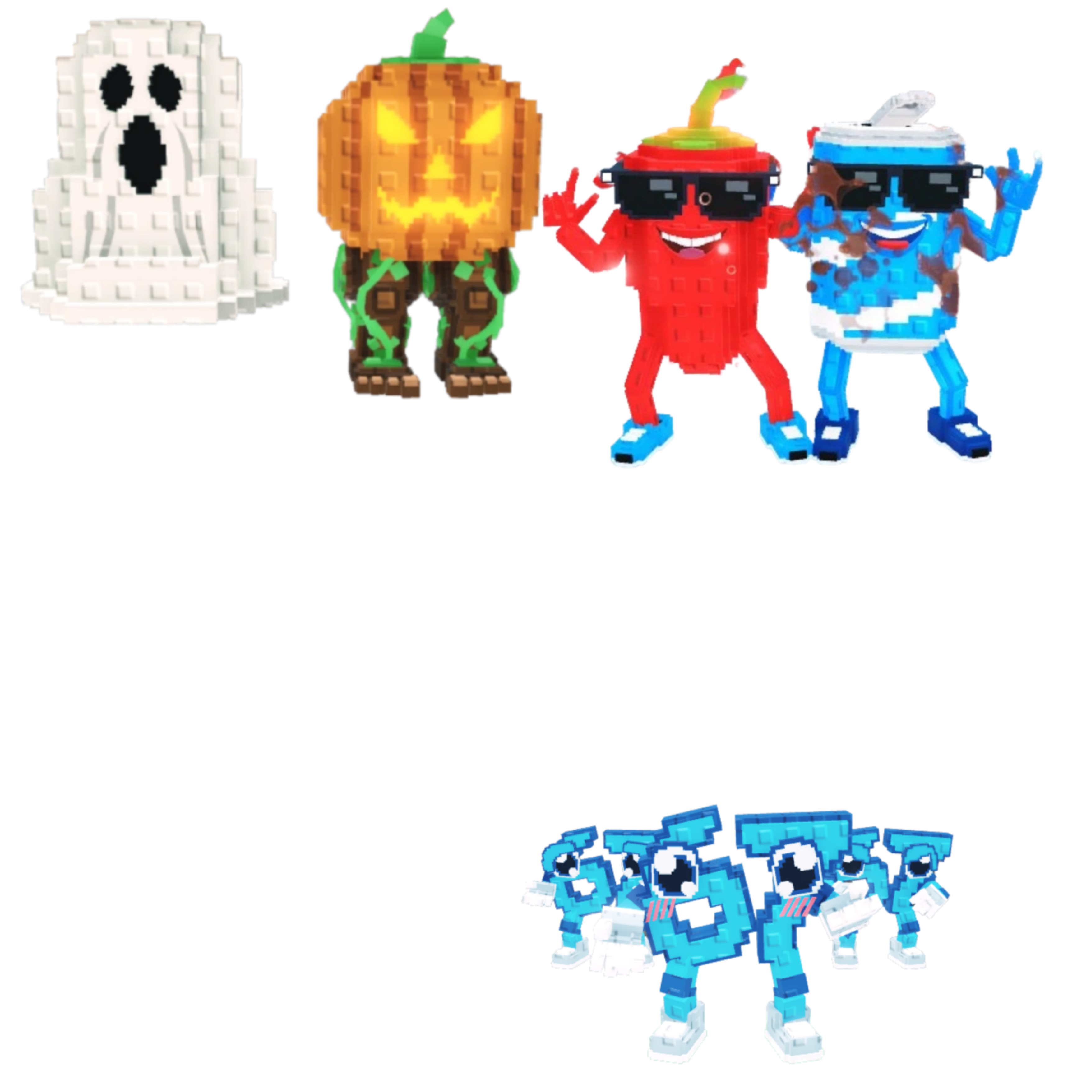 [BUNDLE] - 🌎 1x Spooky And Pumpky 🌎 1x Los 67 (Six Seven) 🌎 1x Swaggy Bros