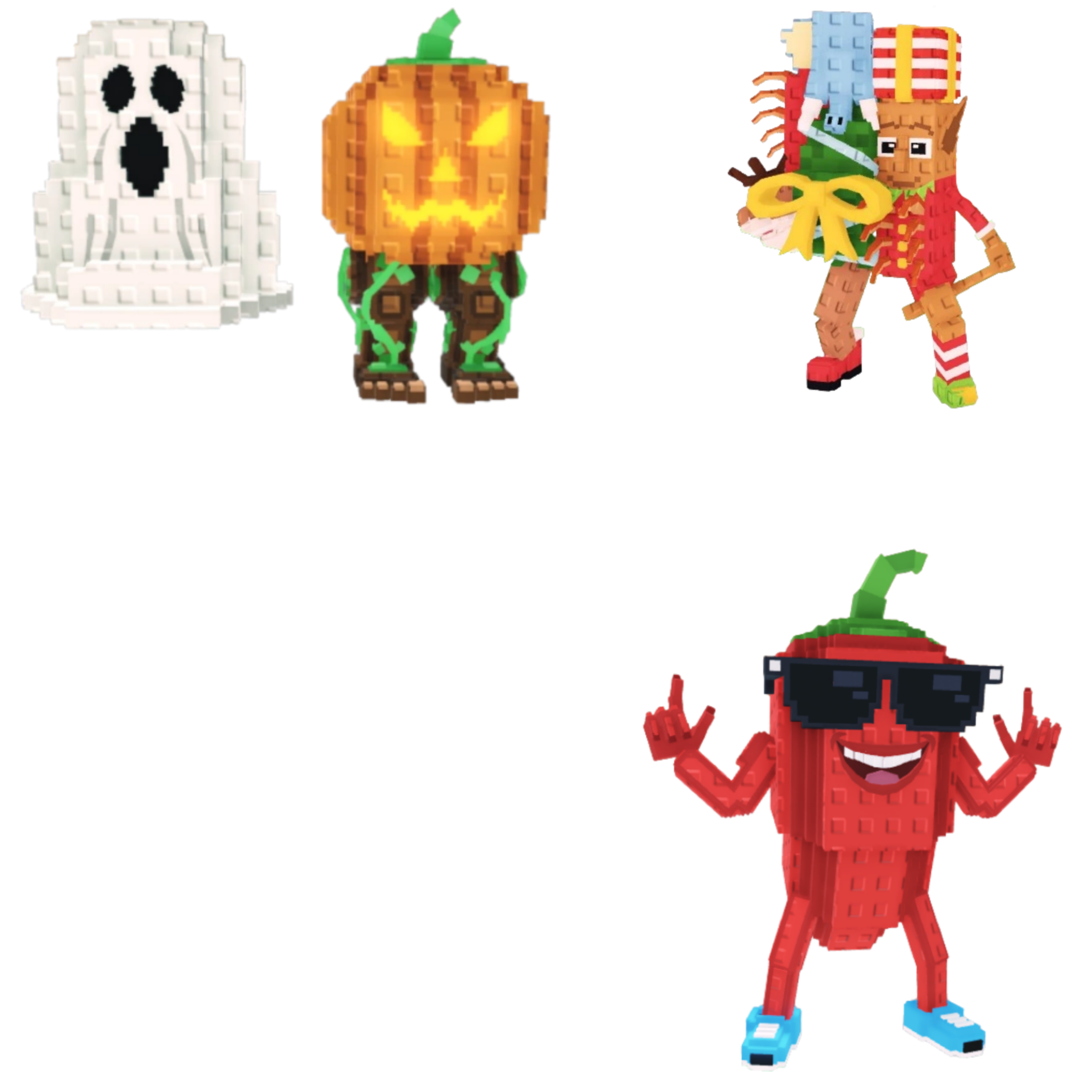 [BUNDLE] - 🏜️ 1x Spooky And Pumpky 🏜️ 1x Chillin Chil 🏜️ 1x La Jolly Grande