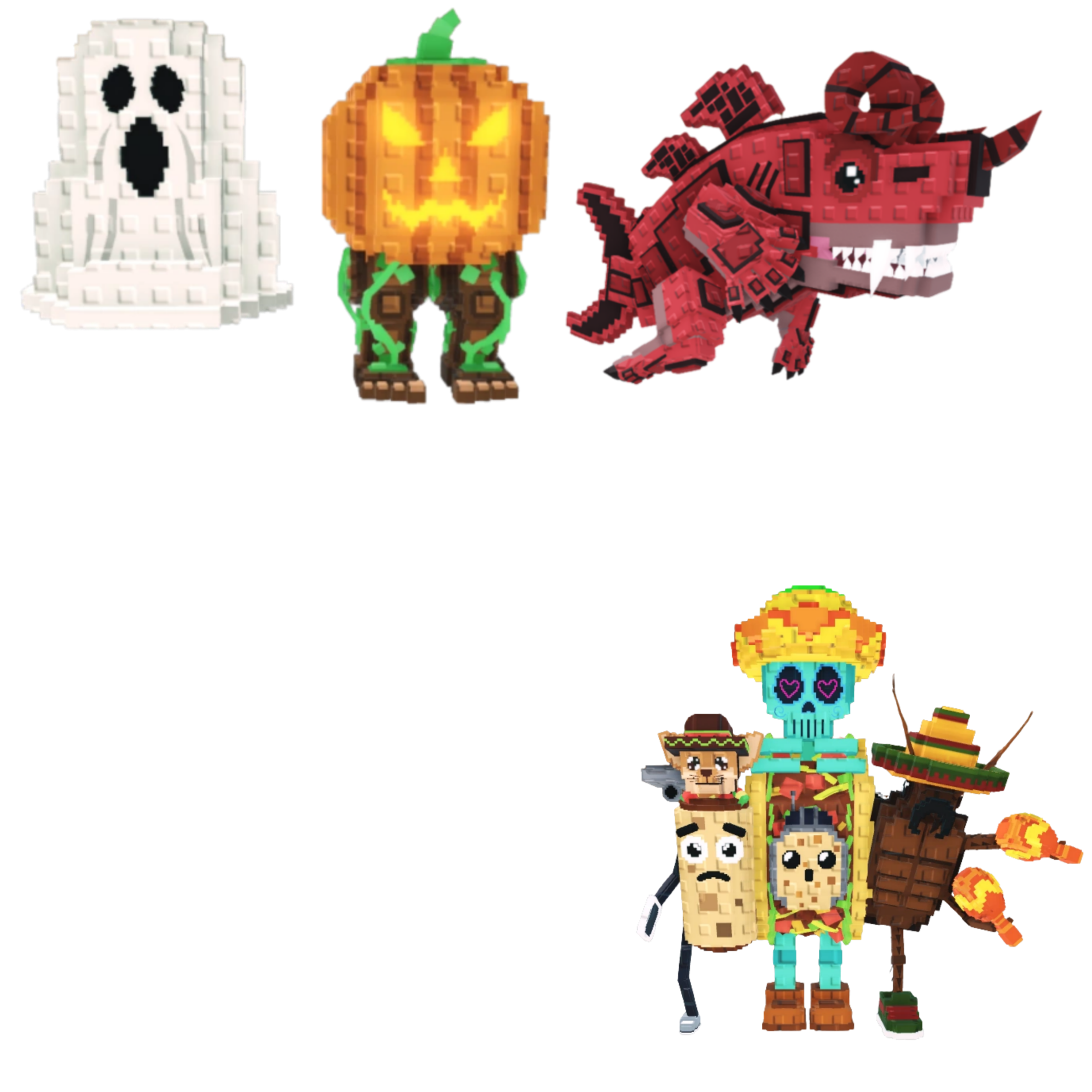 [BUNDLE] - 🏞️ 1x Spooky And Pumpky 🏞️ 1x La Taco Combinasion 🏞️ 1x Eviledon