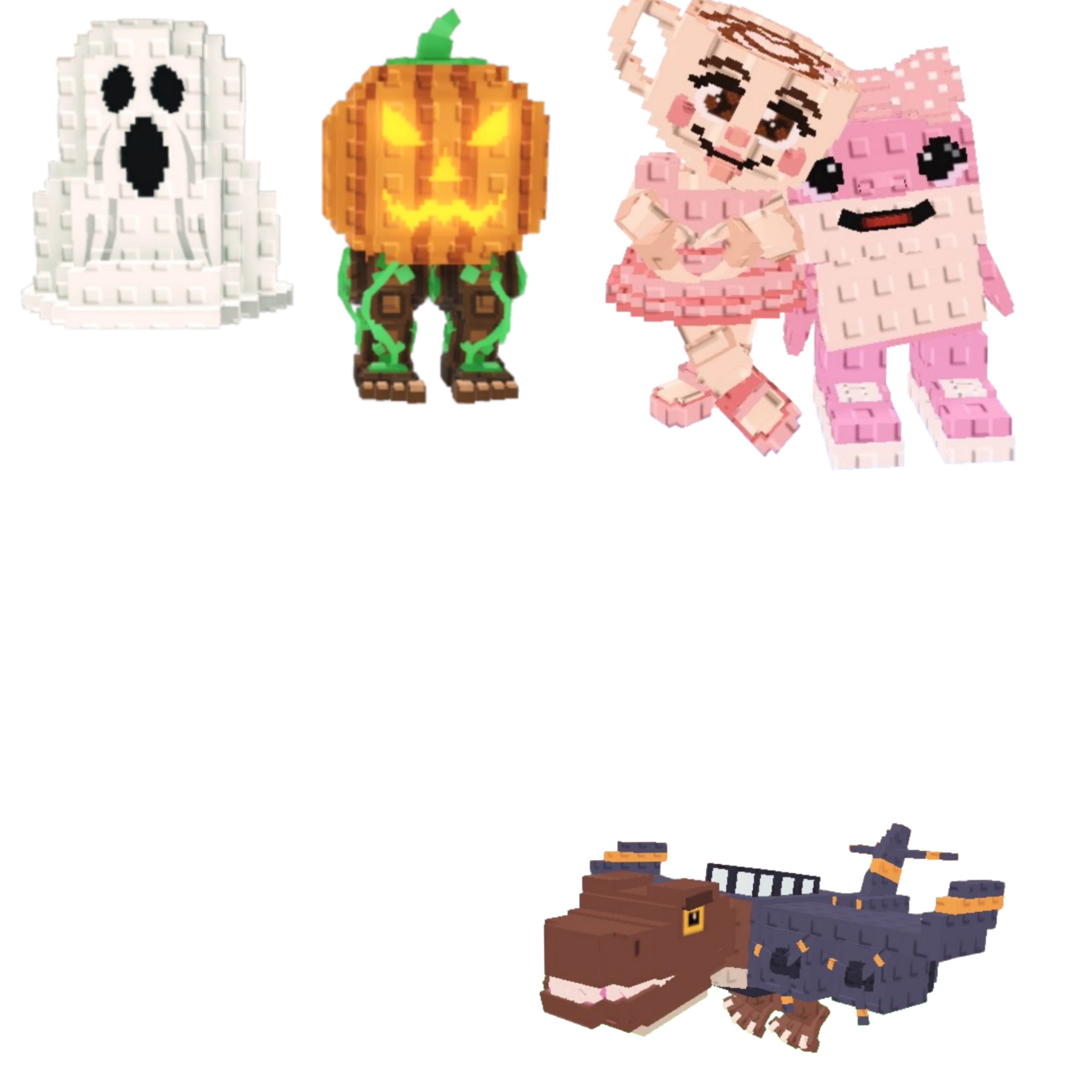 [BUNDLE] - 🏟️ 1x Spooky And Pumpky 🏟️ 1x Nuclearo Dinossauro 🏟️ 1x Las Sis