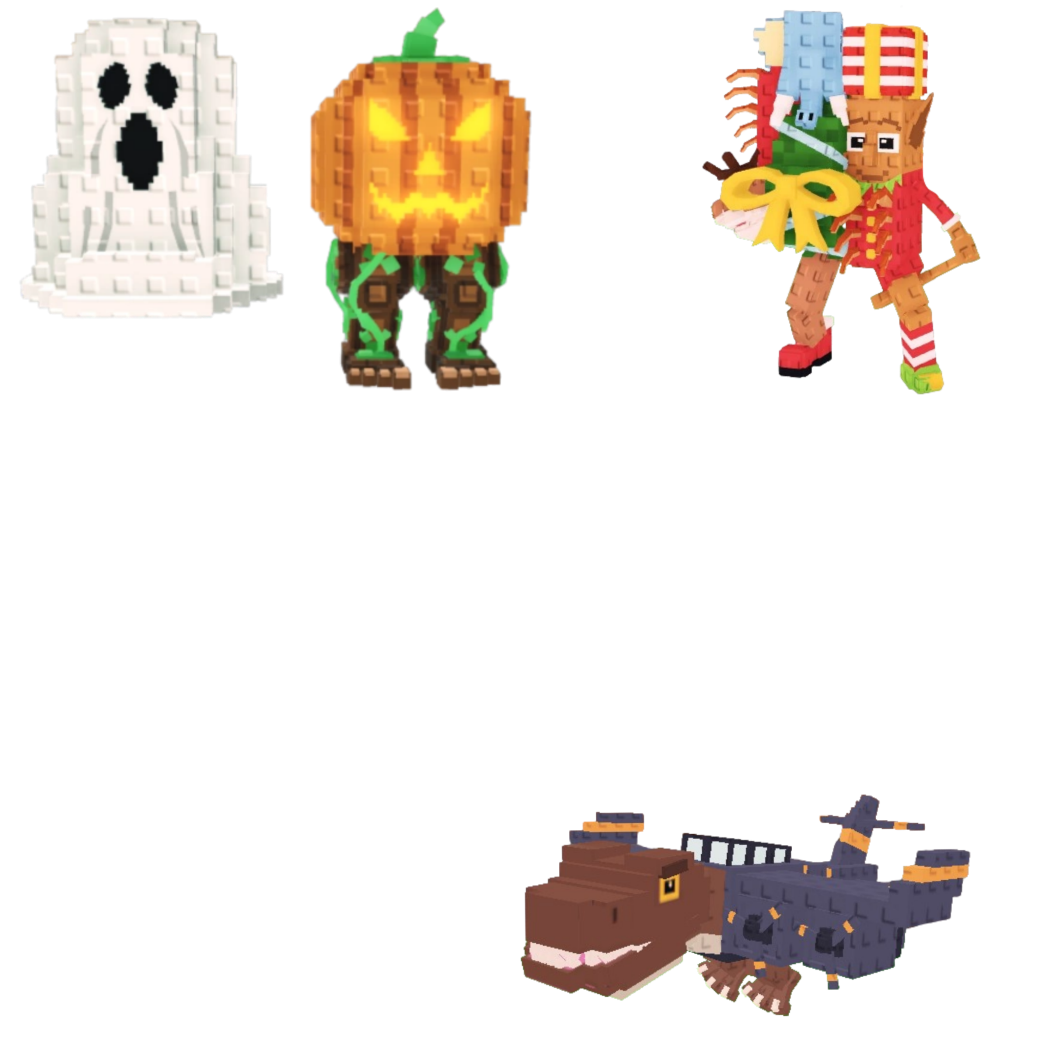 [BUNDLE] - 🧱 1x Spooky And Pumpky 🧱 1x Nuclearo Dinossauro 🧱 1x La Jolly Grande