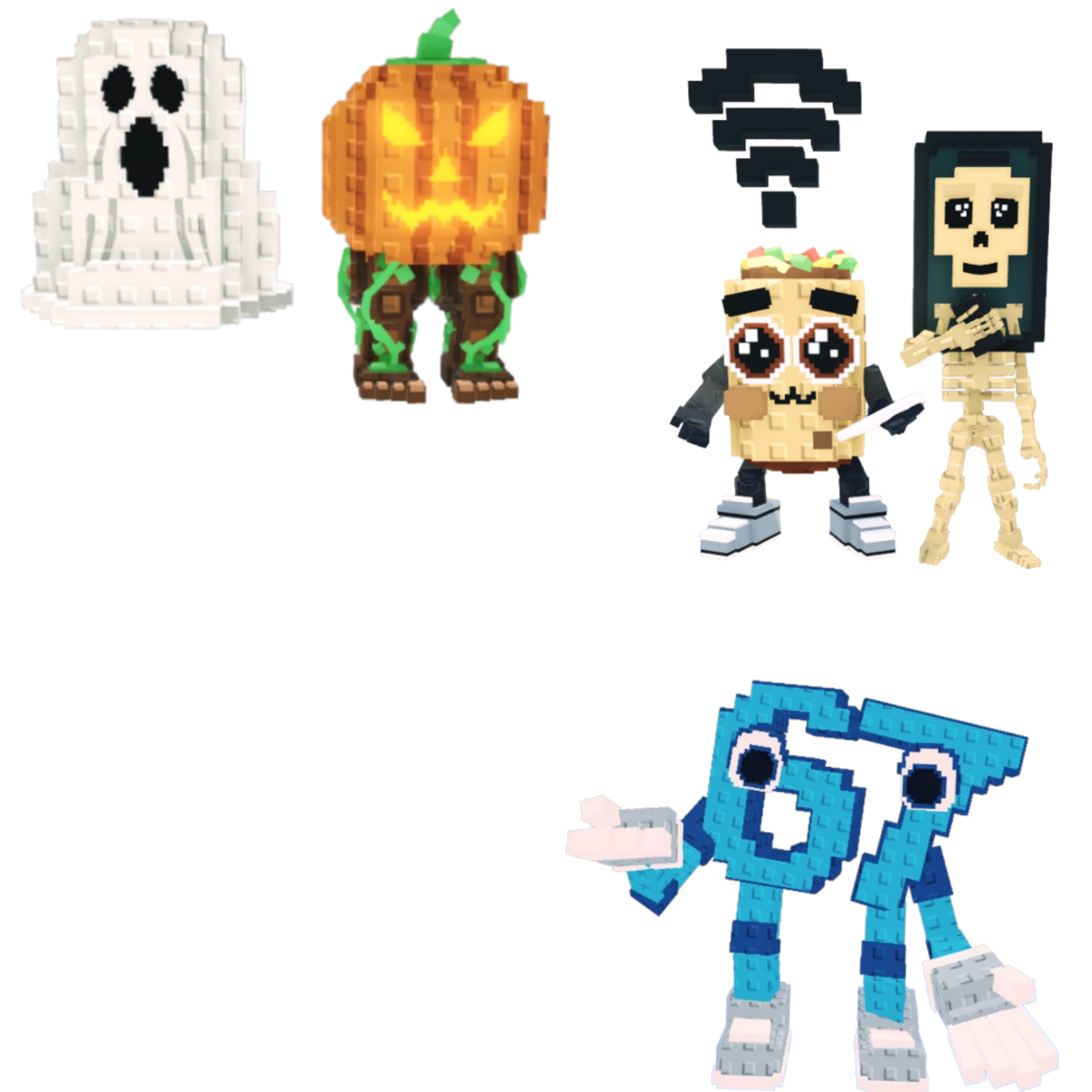 [BUNDLE] - ⛺ 1x Spooky And Pumpky ⛺ 1x Los Mobilis ⛺ 1x 67 (Six Seven)