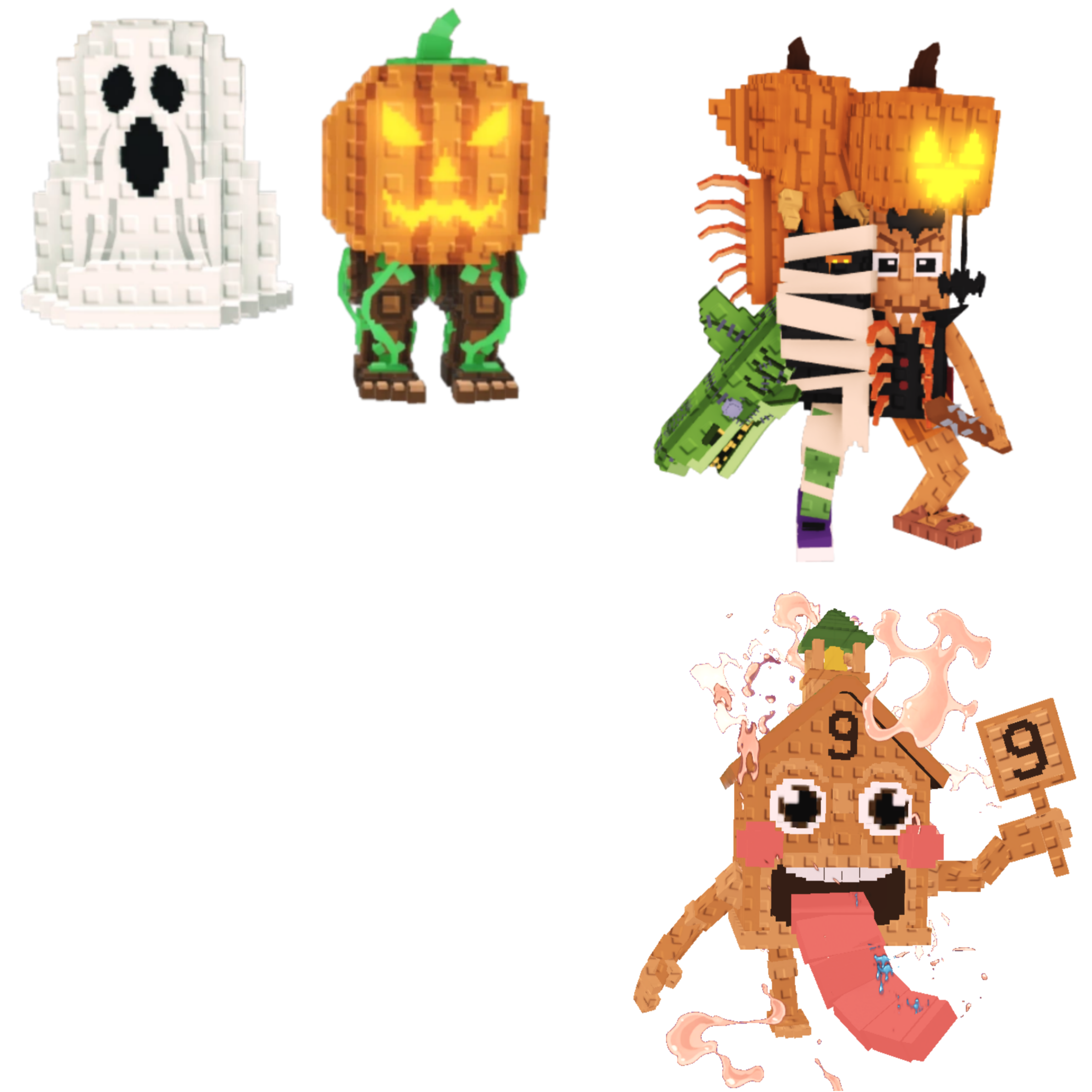 [BUNDLE] - 🌄 1x Spooky And Pumpky 🌄 1x La Spooky Grande 🌄 1x Esok Sekolah