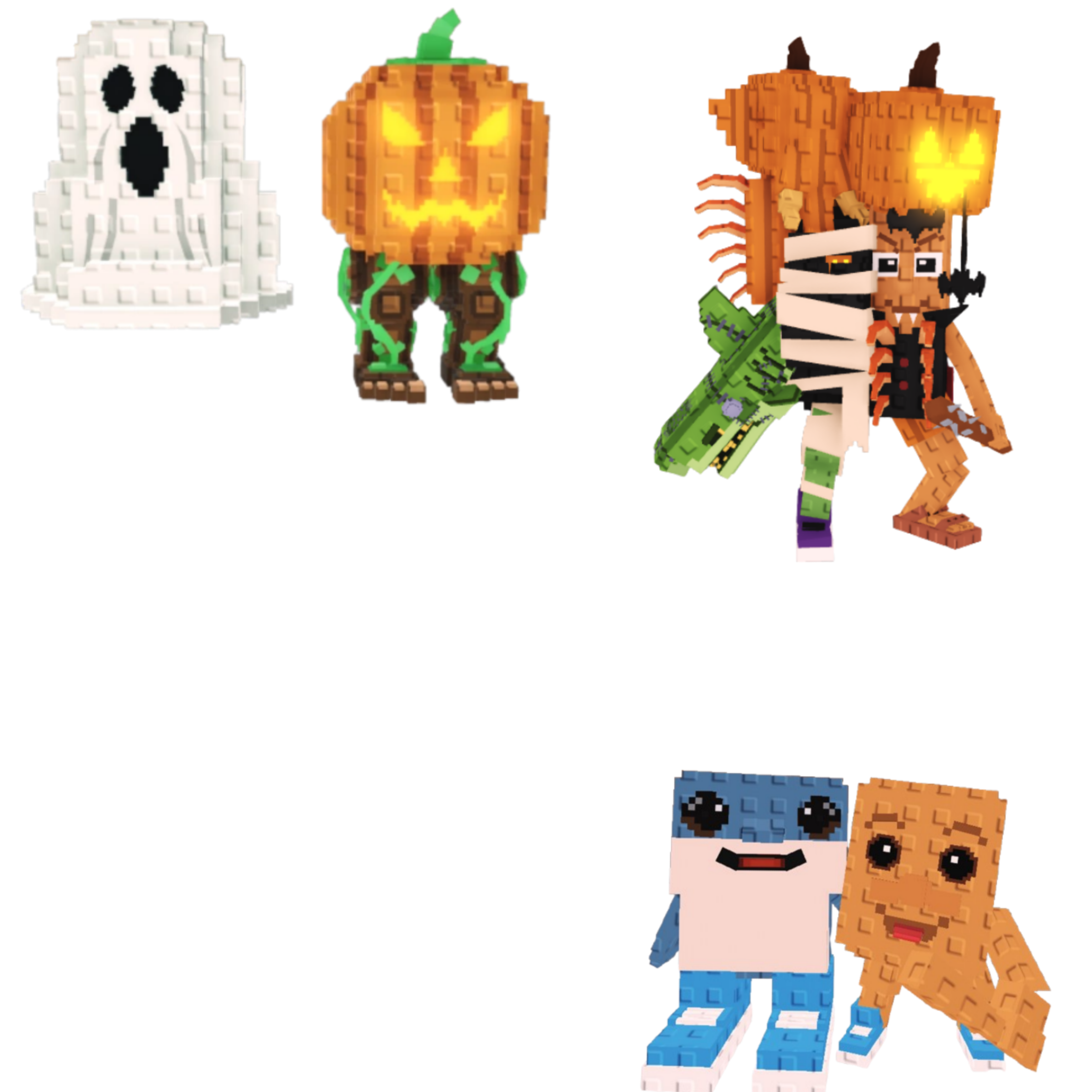[BUNDLE] - 🌉 1x Spooky And Pumpky 🌉 1x La Spooky Grande 🌉 1x Los Bros