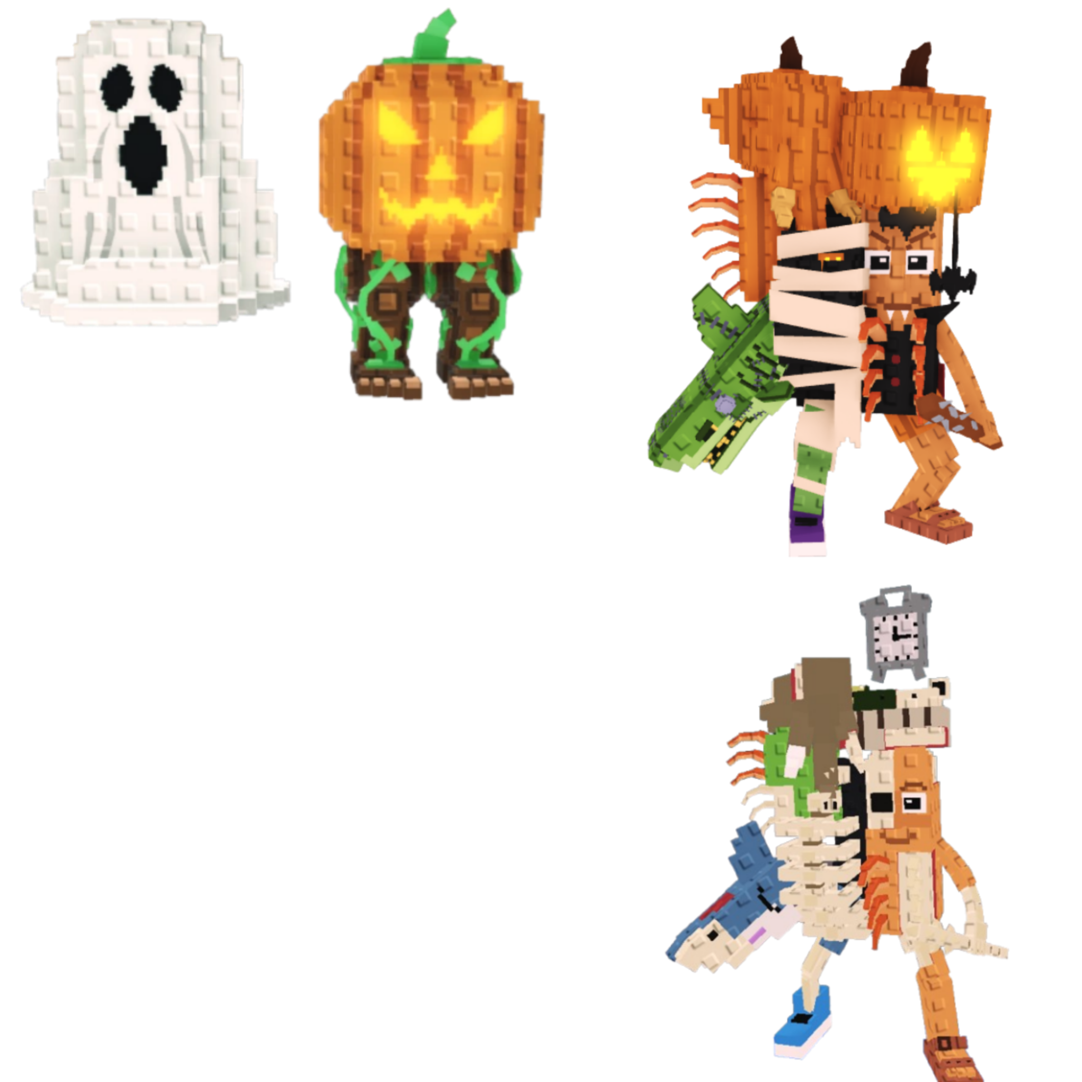 [BUNDLE] - 🌅 1x Spooky And Pumpky 🌅 1x La Spooky Grande 🌅 1x La Extinct Grande