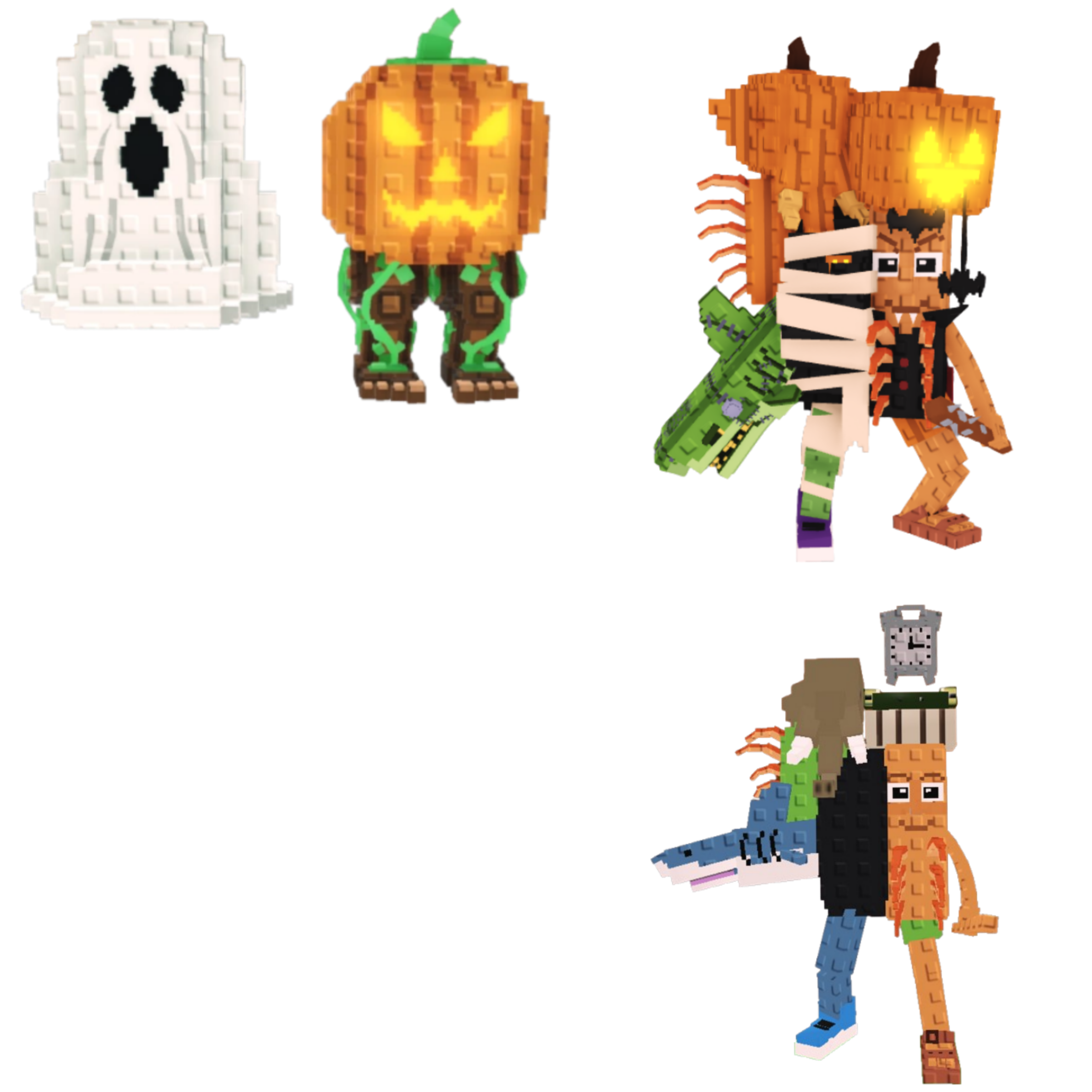[BUNDLE] - 🌆 1x Spooky And Pumpky 🌆 1x La Spooky Grande 🌆 1x La Grande Combinasion