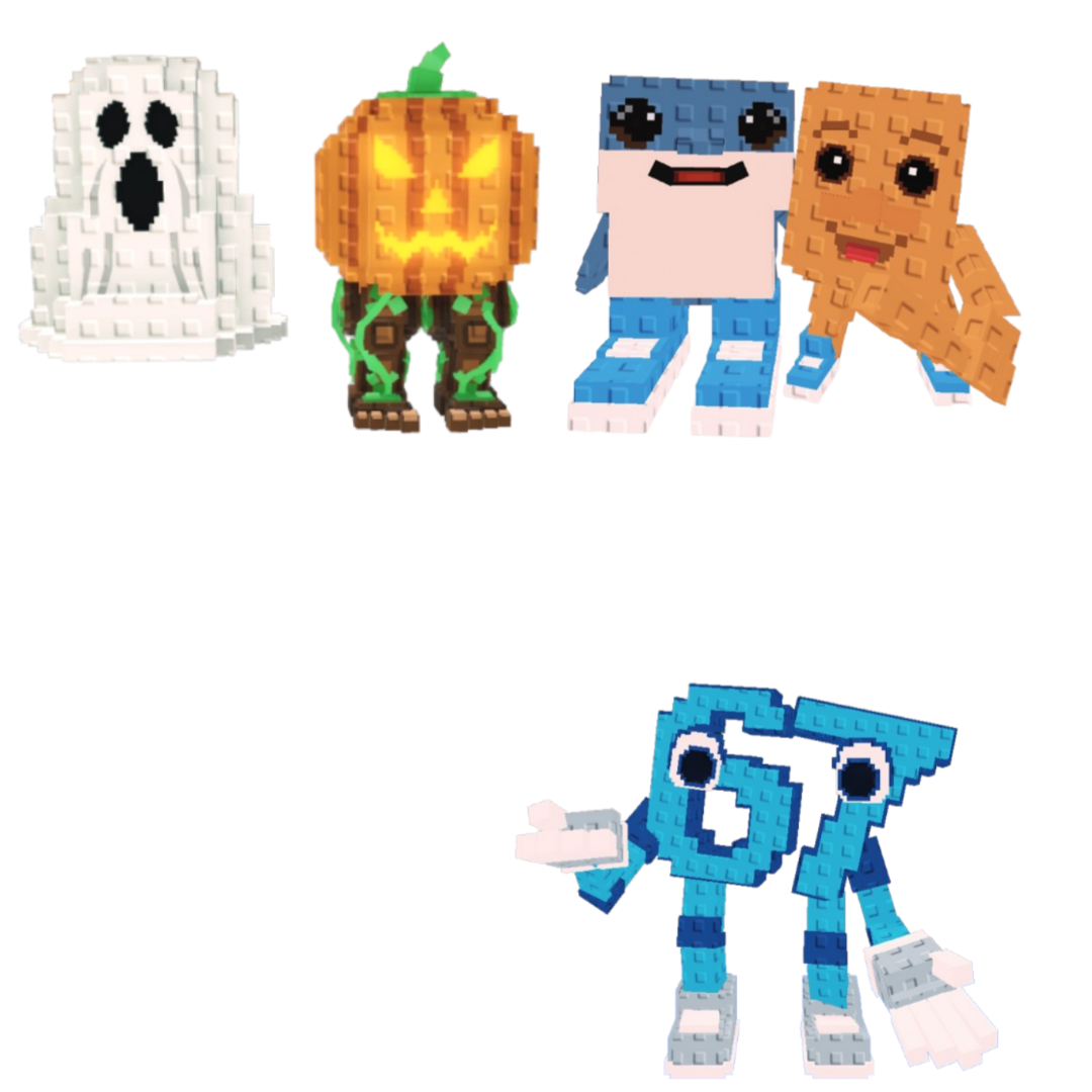 [BUNDLE] - 🛝 1x Spooky And Pumpky 🛝 1x Los Bros 🛝 1x 67 (Six Seven)