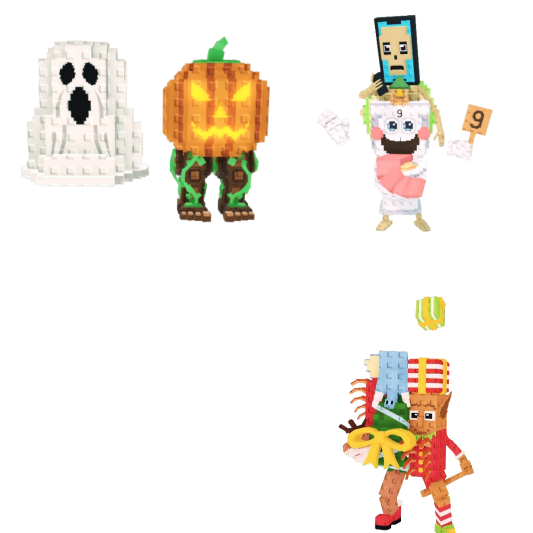 [BUNDLE] - 🌒 1x Spooky And Pumpky 🌒 1x La Jolly Grande 🌒 1x La Secret Combinasion