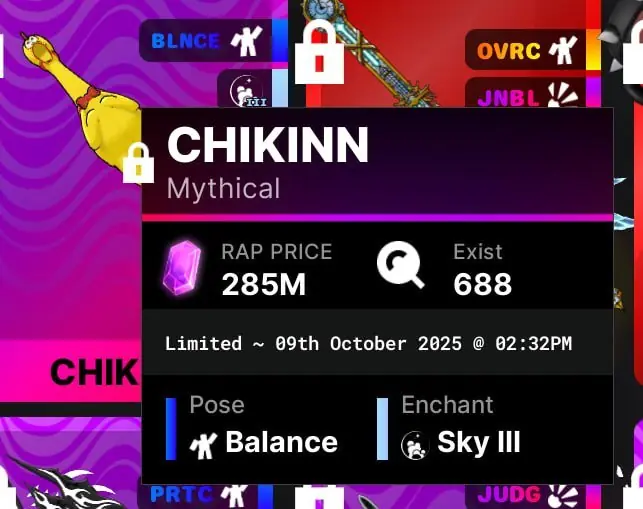 ✧・゚:*✧ Roblox Death Ball | CHIKKIN RAP (250m+) + Present ✧・゚:*✧ Offer alert ✧・゚:*✧
