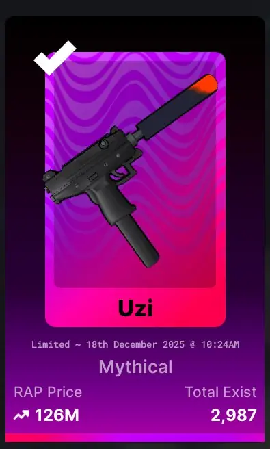 ✧･ﾟ:*✧ Roblox Death Ball | UZI RAP 126M ✧･ﾟ:*✧ Now Live ✧･ﾟ:*✧