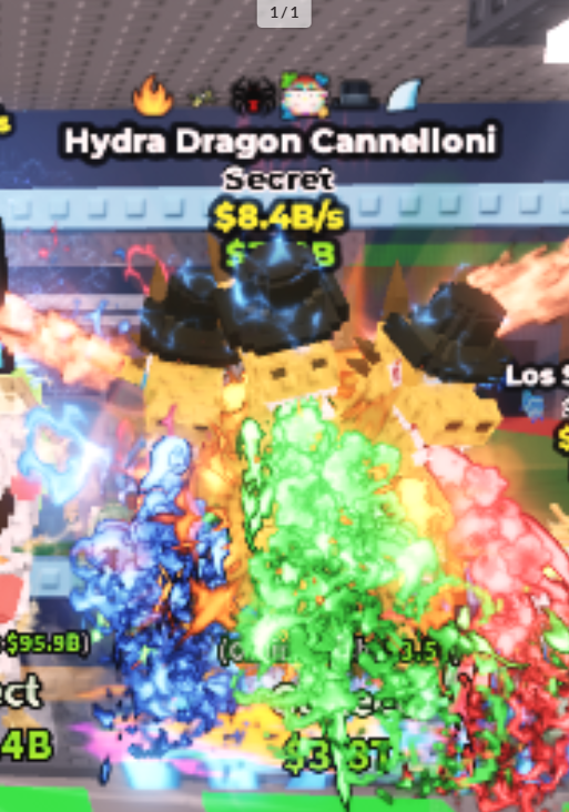 Hydra Dragon Cannelloni - 8.4B/s - Steal a Brainrot - Fast Delivery