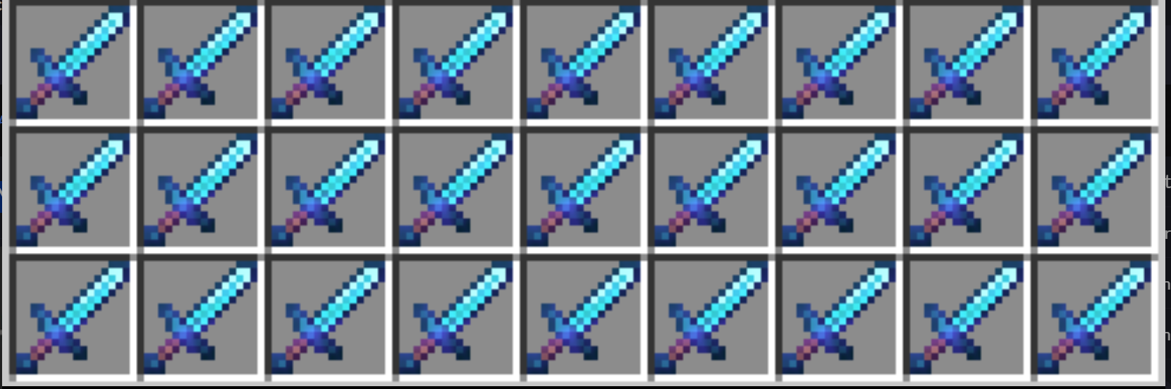 Maxed Diamond Sword x 27 ( 1 Shulker )