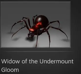 ✧・゚:*✧ Dota 2 Widow of the Undermount Gloom Set ✧・゚:*✧ Tap. Pay. Peace. ✧・゚:*✧