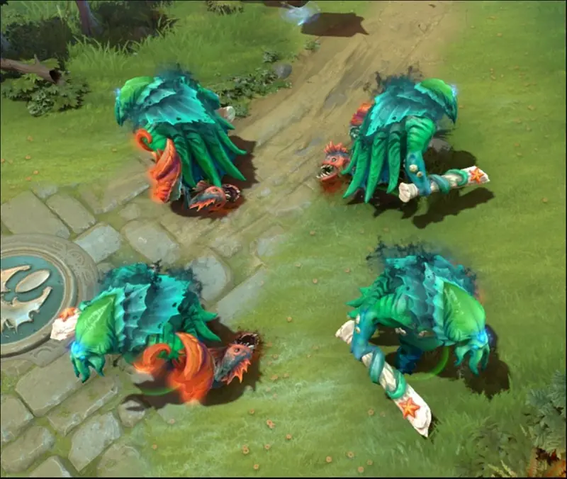 ✧・゚:*✧ Dota 2 Horror from the Deep Tidehunter Mythical Set ✧・゚:*✧ Add. Smile. Repeat. ✧・゚:*✧