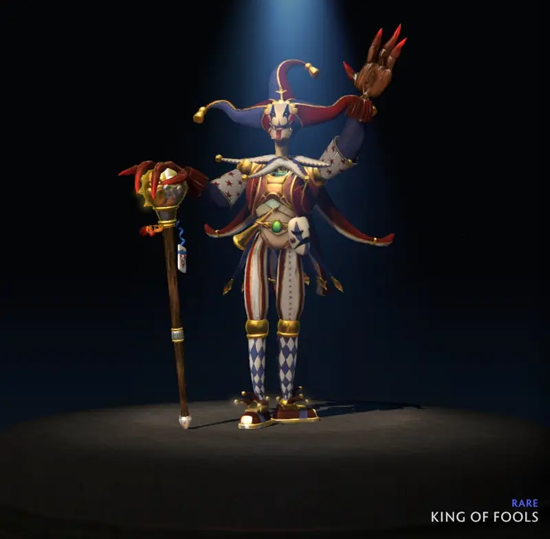 ✧・゚:*✧ Dota 2 King of Fools Rare Outfit ✧・゚:*✧ Flash Deals ✧・゚:*✧