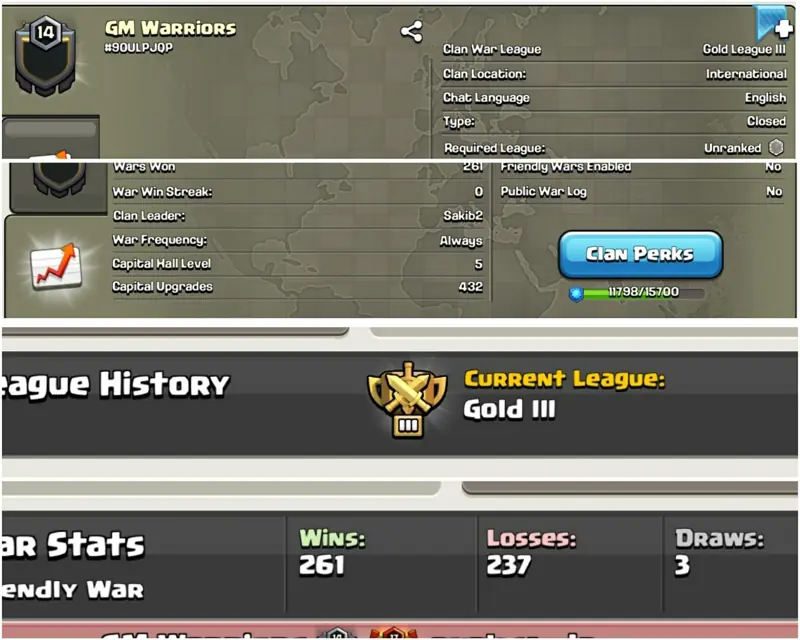 ✧・゚:*✧ Clash of Clans Level 14 Clan with Gold 3 CWL League and 261 Wins ✧・゚:*✧ Click Like You Mean It ✧・゚:*✧